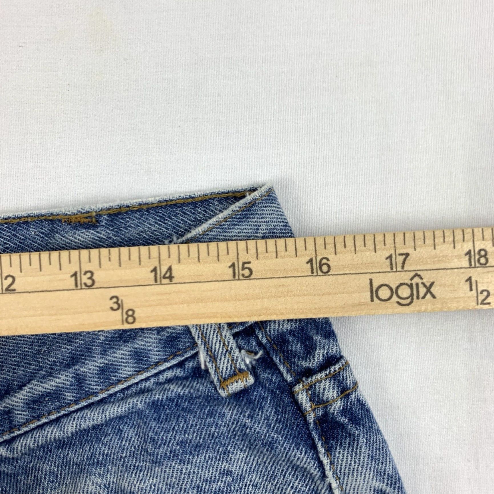 Gap VINTAGE Gap Jeans Men 31x30 Blue Denim 90s Grunge Y2K Street Urban Straight Jeans Size US 31 - 6 Thumbnail