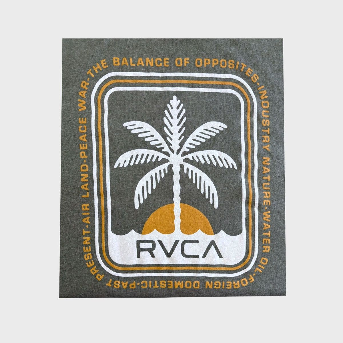 RVCA RVCA Shaylen Men’s Green Print T-Shirt Short Sleeve Sz M Size US M / EU 48-50 / 2 - 7 Thumbnail