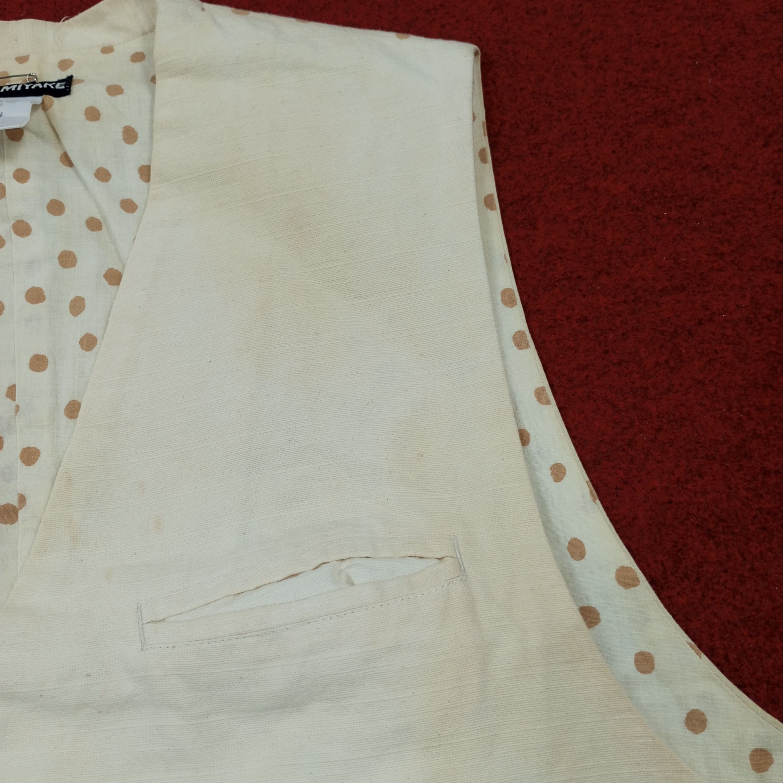 Designer × Issey Miyake × Vintage Issey Miyake Japanese Designer Fashion Vest Size US S / EU 44-46 / 1 - 8 Thumbnail
