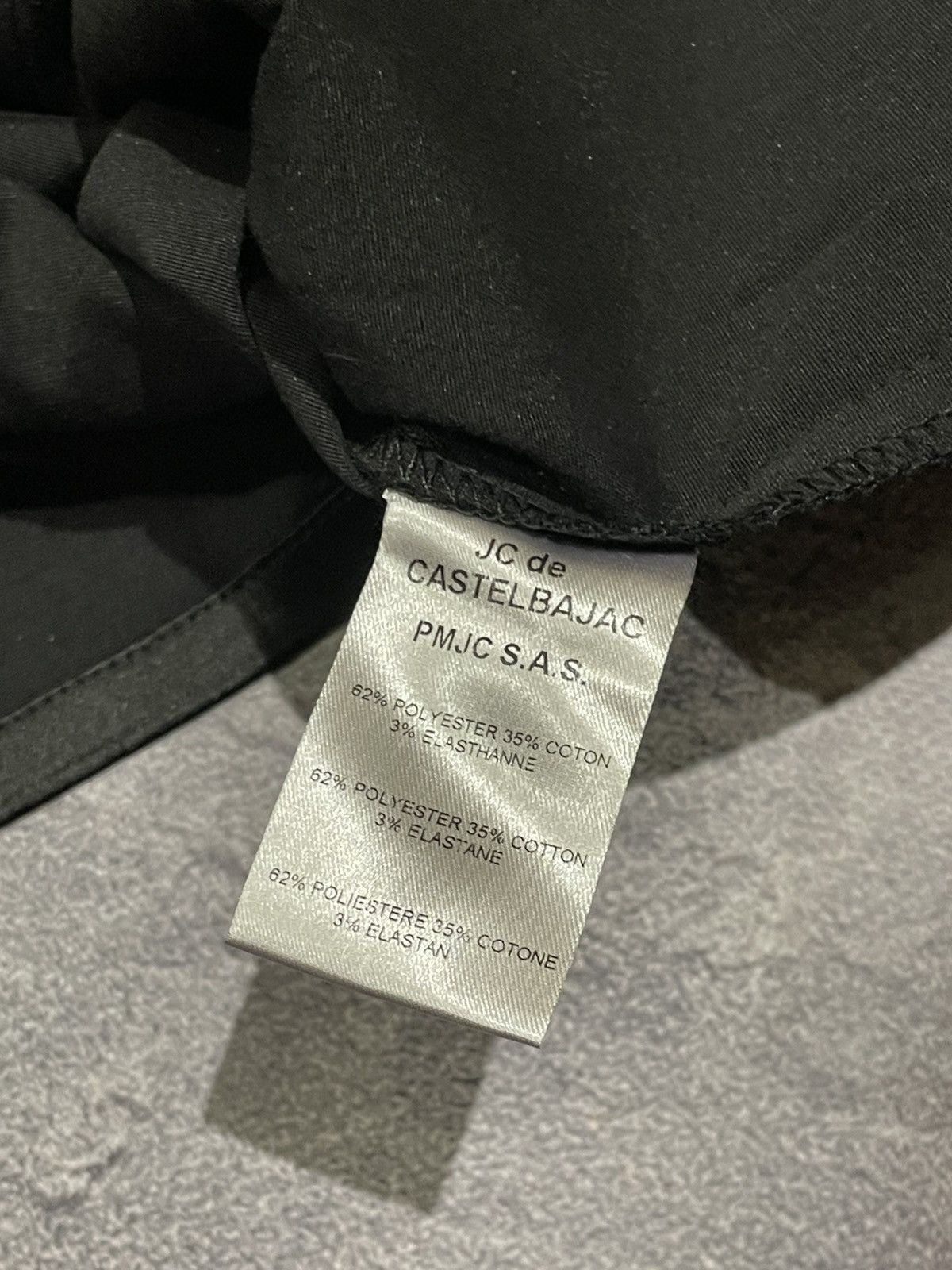 Designer × Jean Charles De Castelbajac Jean Charles De Castelbajas JC DC Black Blouses With Collar Size S / US 4 / IT 40 - 8 Thumbnail