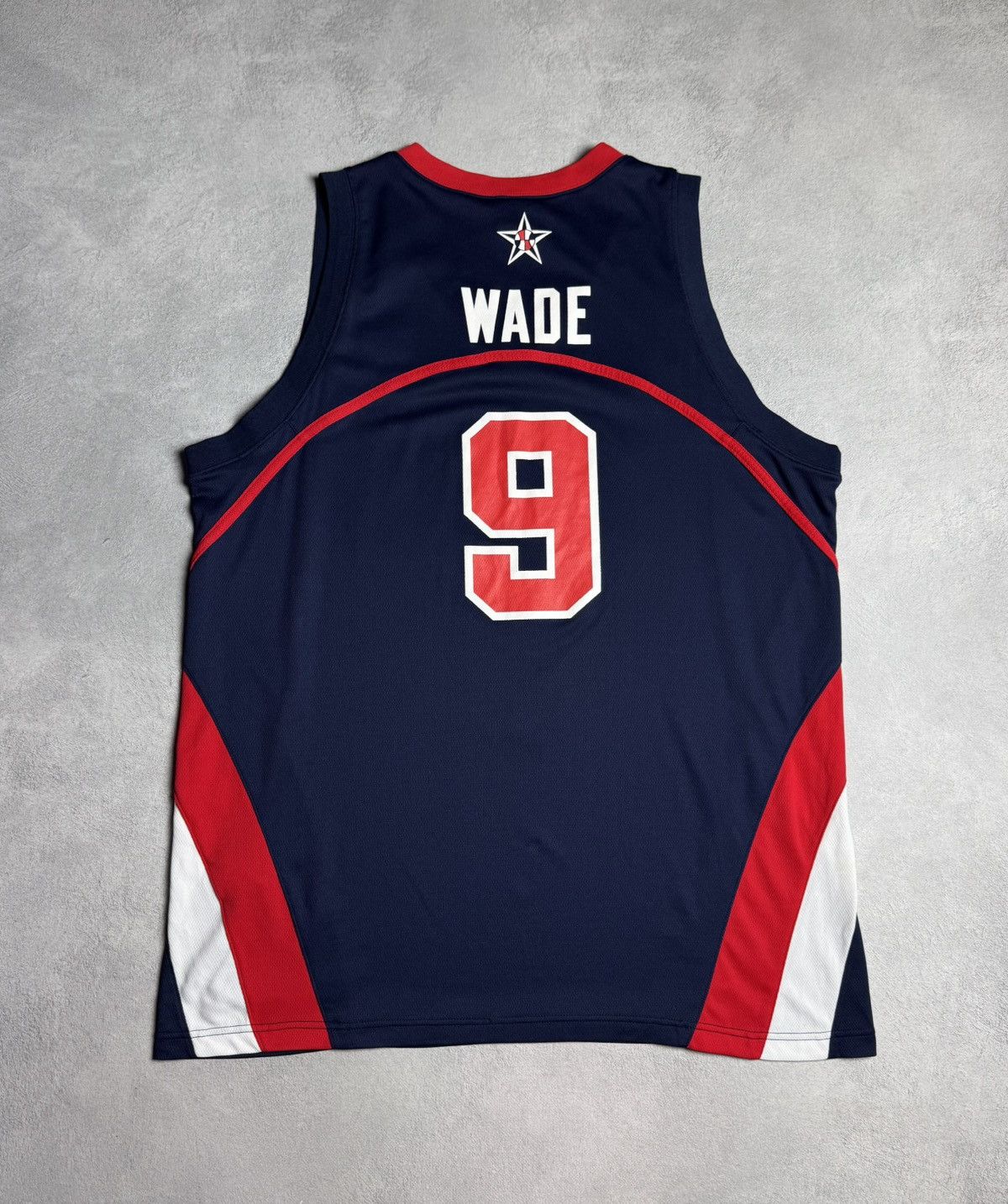 Nike Team USA Olympics Basketball Jersey Nike #9 Dwyane Wade Size US XL / EU 56 / 4 - 2 Thumbnail