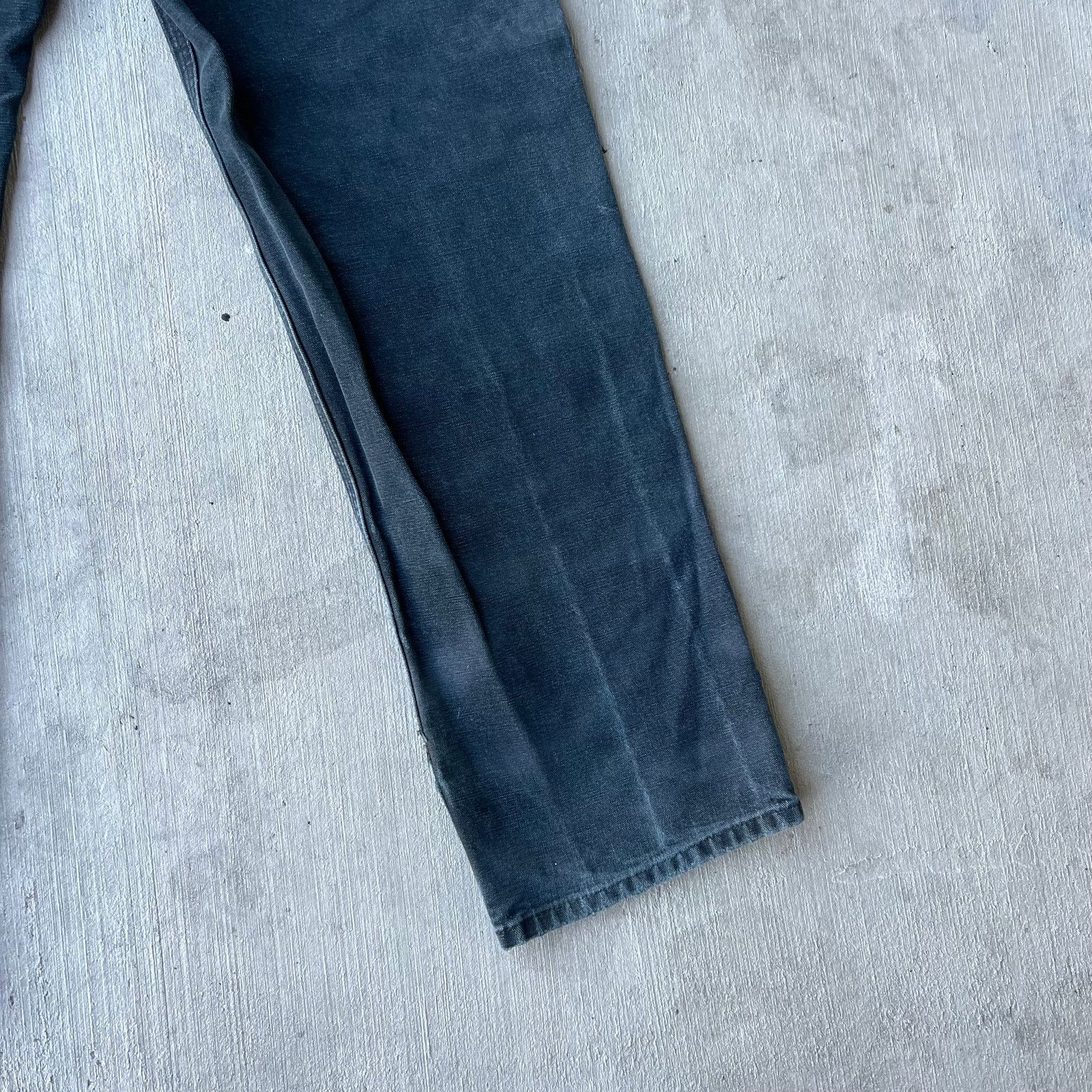 Carhartt × Vintage Carhartt faded black double knee work wear carpenter pants Size US 31 - 11 Thumbnail