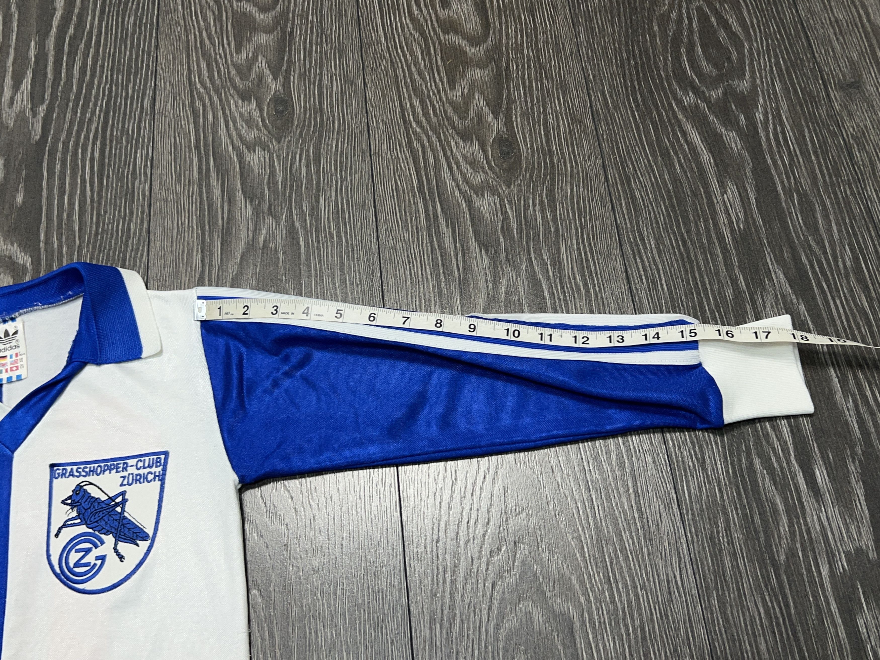 Adidas 1980s Grasshopper Club Zurich Long Sleeve Jersey Football Size US XXS / EU 40 - 12 Thumbnail