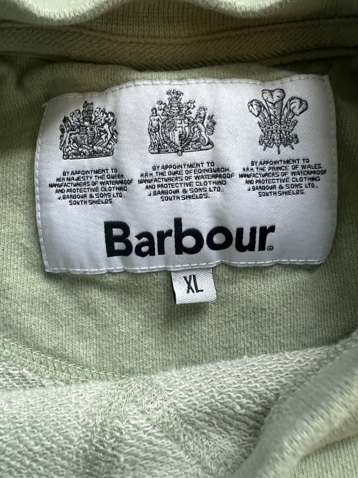 Barbour Barbour ‘Made In Japan’ Pistachio Crewneck Size US XL / EU 56 / 4 - 2 Thumbnail