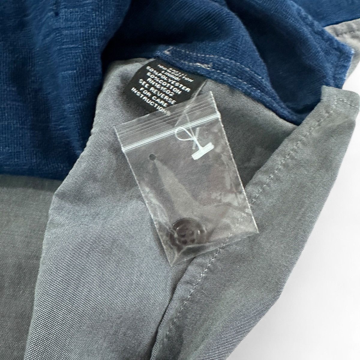J. Peterman THE J. PETERMAN COMPANY VEST Denim BLUE Cotton XXL NEW Size 48R - 4 Thumbnail