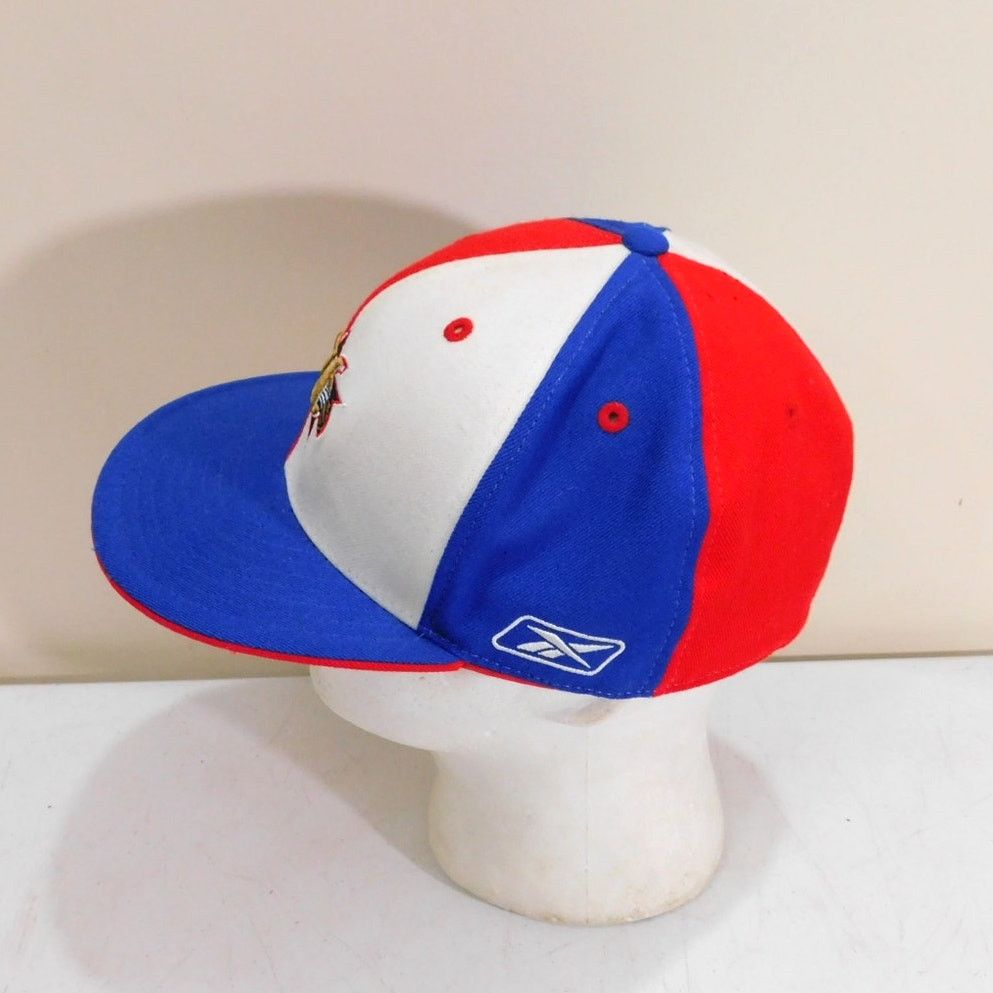 Reebok Y2K Philadelphia 76ers Fitted Hat Size 7 3/8 Old Logo Reebok Size ONE SIZE - 3 Thumbnail