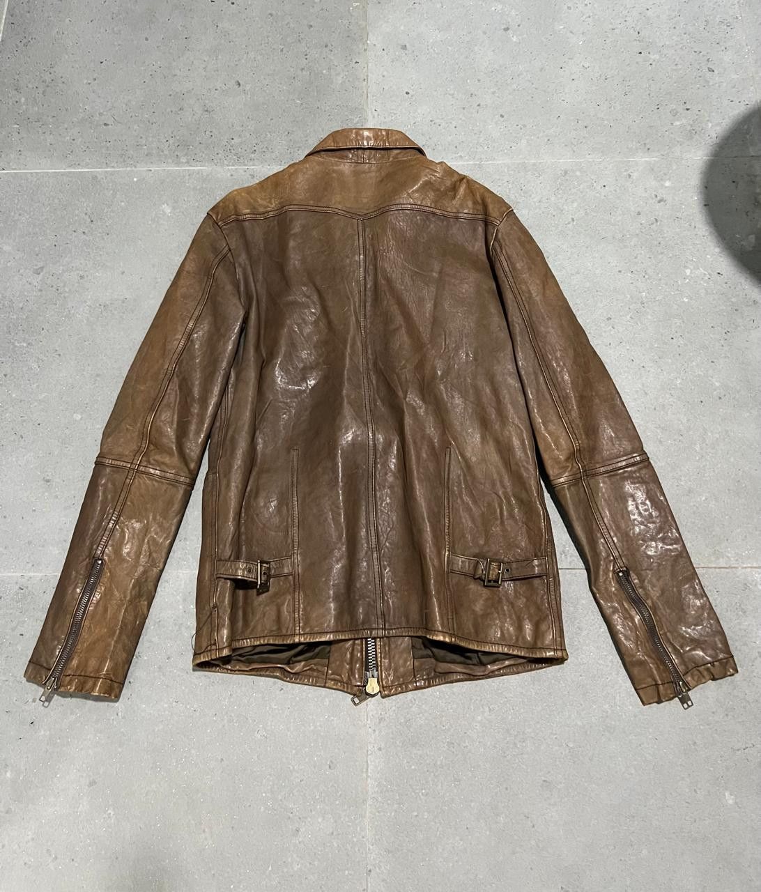 Maison Margiela Maison Margiela Hunting Leather Jacket Size US M / EU 48-50 / 2 - 7 Thumbnail