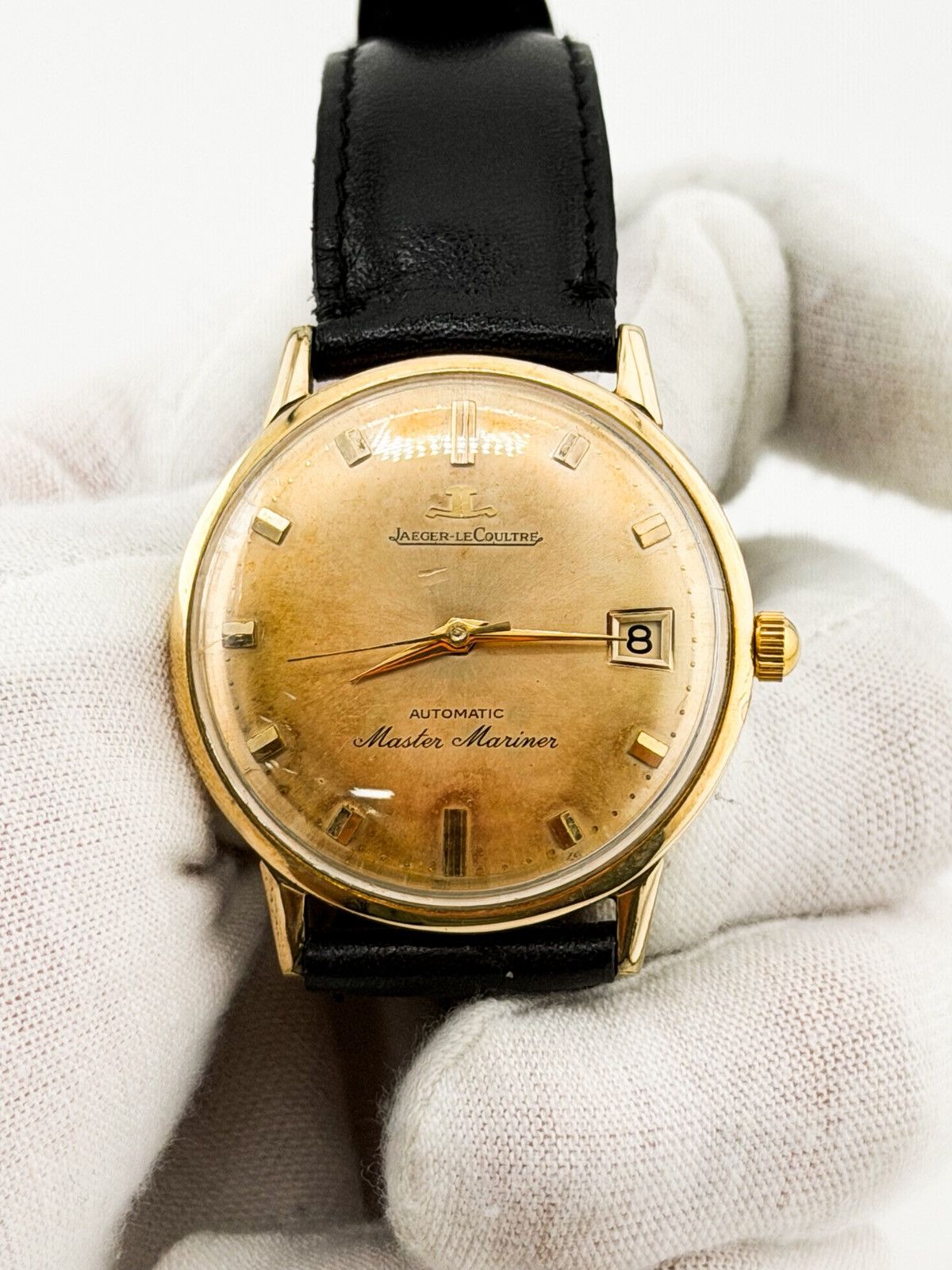 Jacques Lemans 1960s Jaeger LeCoultre Automatic Master Mariner Gilt Watch Size ONE SIZE - 1 Thumbnail