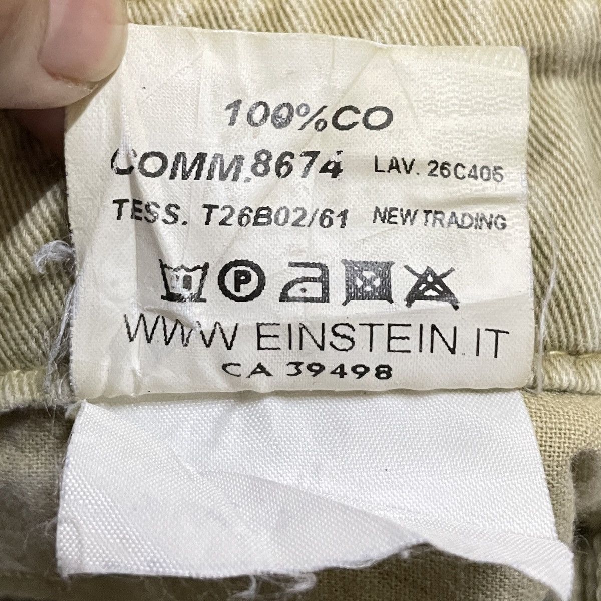 If Six Was Nine × Japanese Brand × Le Grande Bleu (L.G.B.) Very Rare Design Vintage Japanese Brand Einstein Pants 2000s Size US 28 / EU 44 - 11 Thumbnail