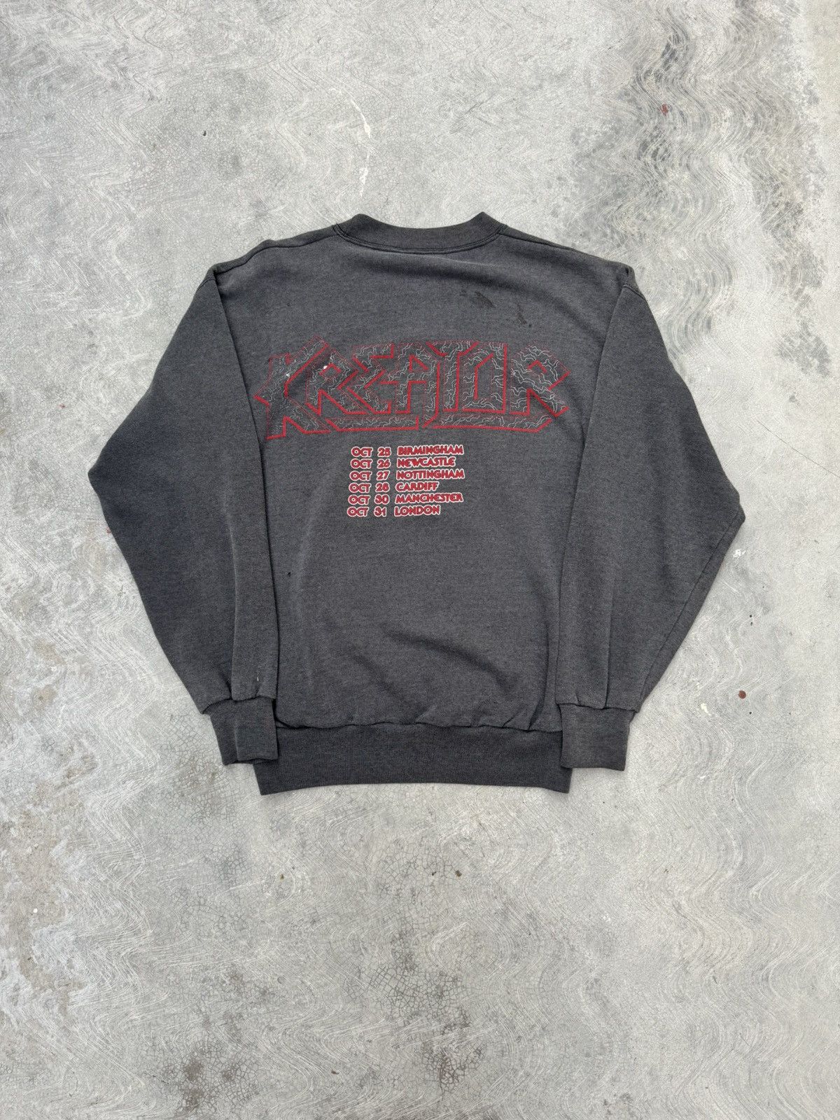 Band Tees Vintage 80s Kreator Sweatshirt Size US L / EU 52-54 / 3 - 2 Thumbnail