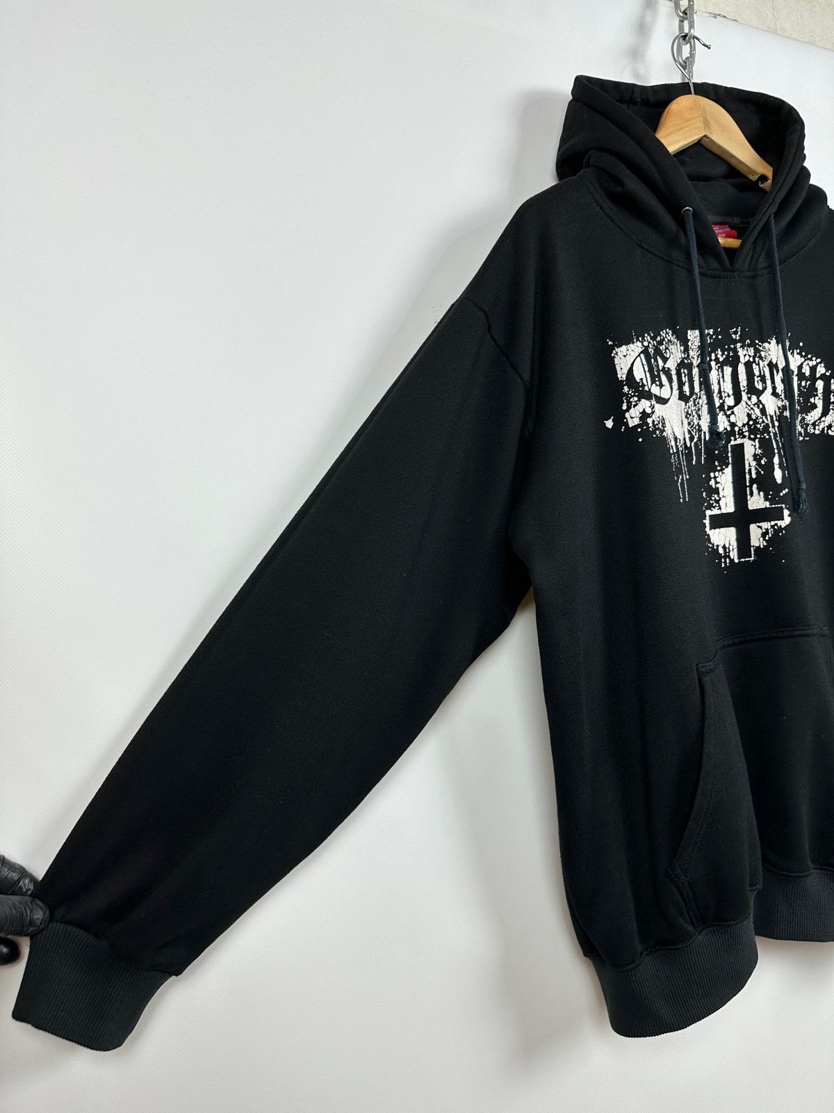 Band Tees Vintage Gorgoroth Antichrist Very Rare Black Metal Hoodie Size US XL / EU 56 / 4 - 13 Thumbnail