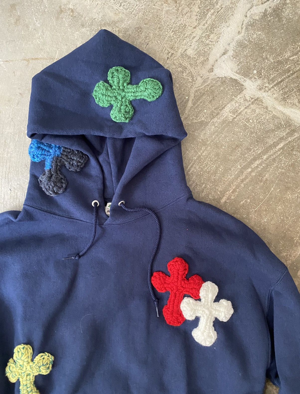 Japanese Brand Yarn x Syuman Hoodie Chrome Hearts Stone Island Kapital Size US L / EU 52-54 / 3 - 2 Thumbnail