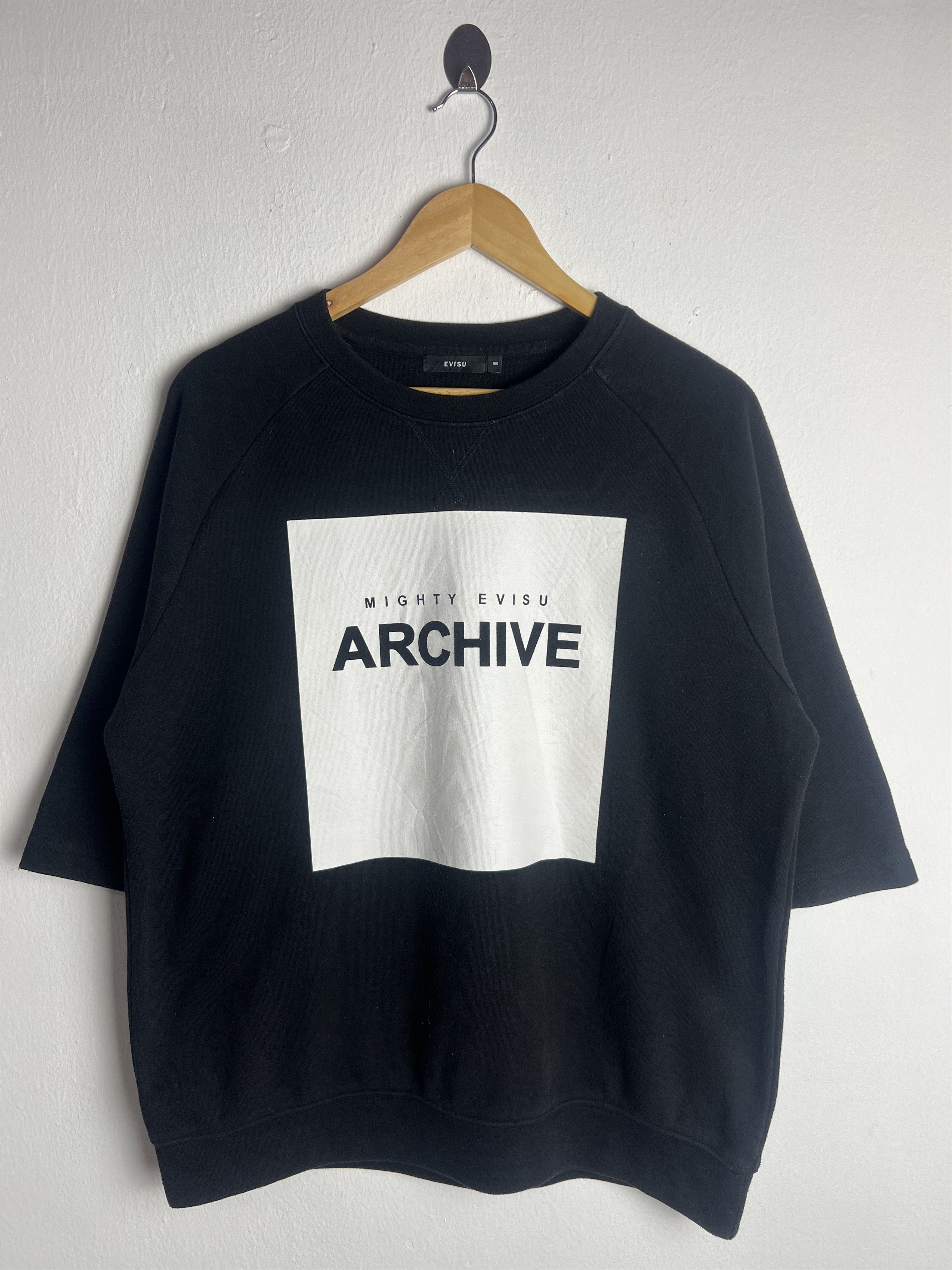 Japanese Brand Mighty Evisu Archive Crew-Neck Sweatshirt Size US M / EU 48-50 / 2 - 1 Thumbnail