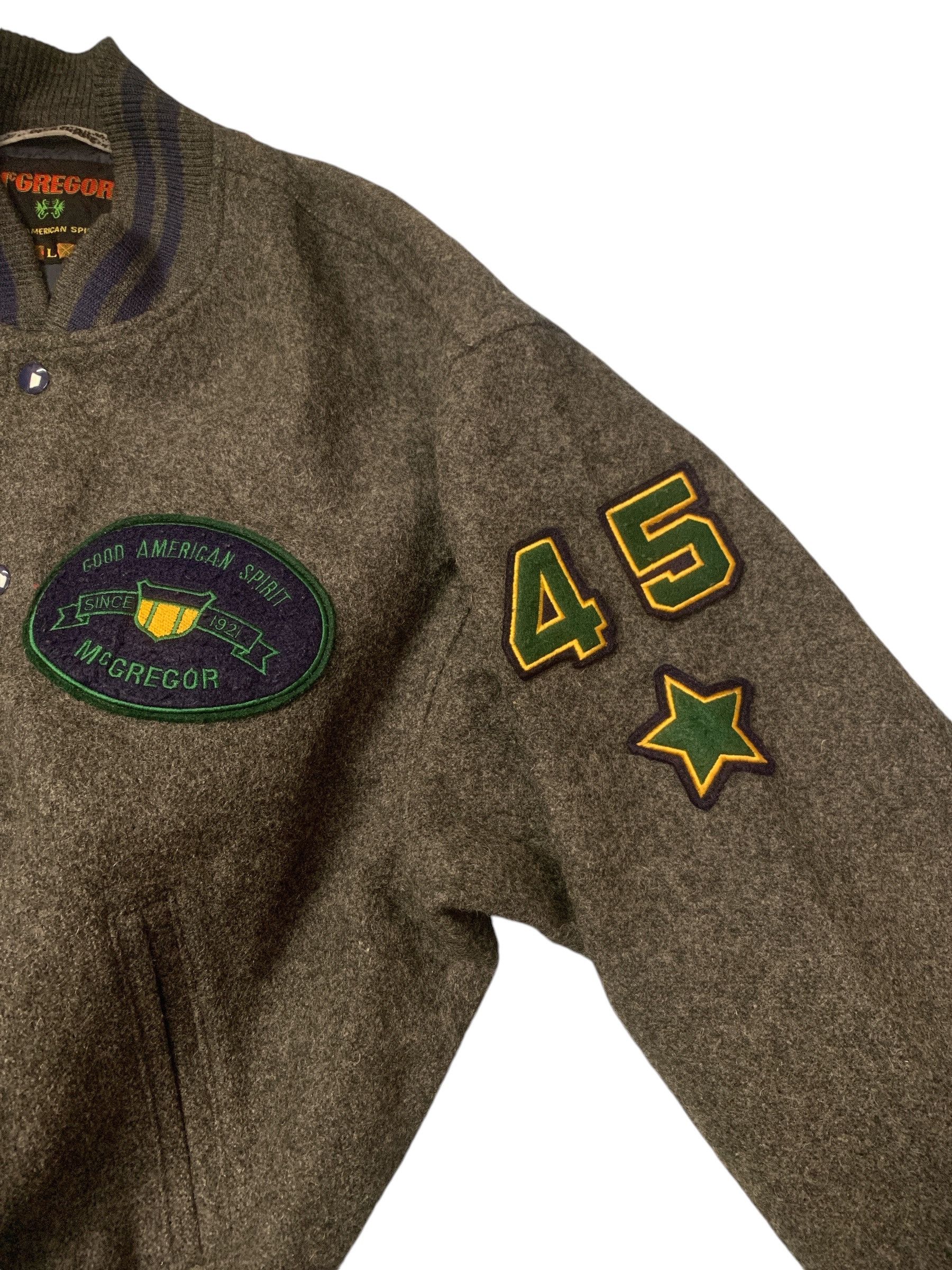 McGregor × Vintage Rare Design Vintage McGregor Sportswear Varsity Jackets Size US L / EU 52-54 / 3 - 8 Thumbnail
