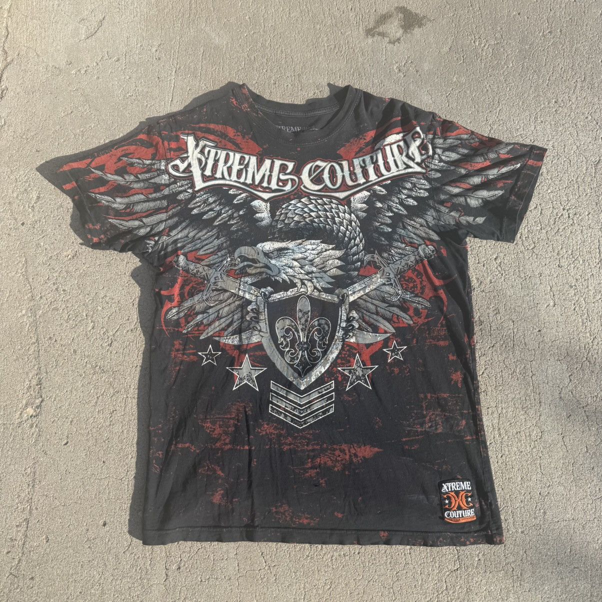 Affliction Xtreme couture all over print Size US L / EU 52-54 / 3 - 1 Thumbnail