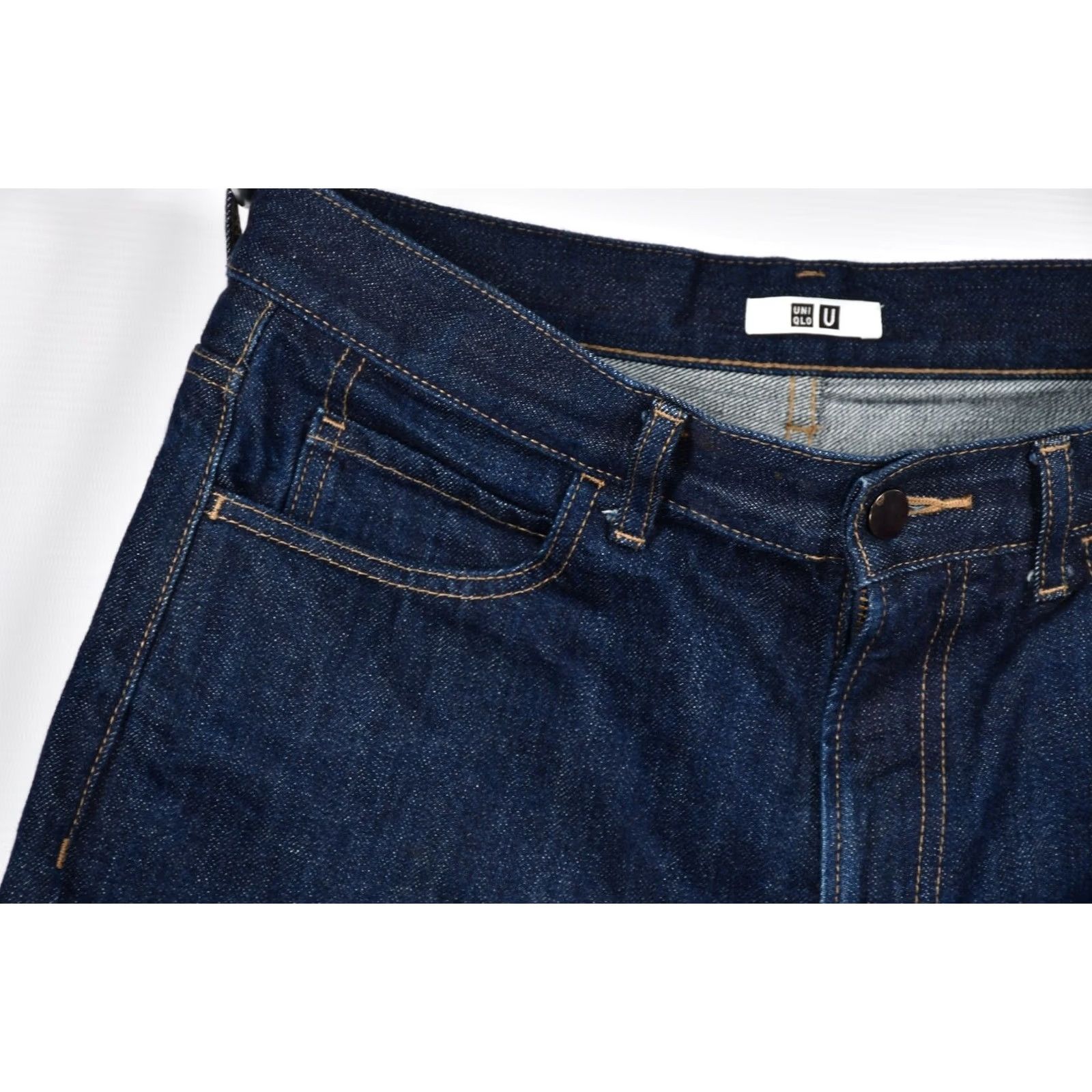 Uniqlo Uniqlo Jeans Men size 31 Denim Cotton Blue Regular Classic Waist 42cm Length 101cm Inseam 72cm 100% Cotton 31 Jeans Mens Regular Blue Jeans Reg Mens Size US 31 - 3 Thumbnail
