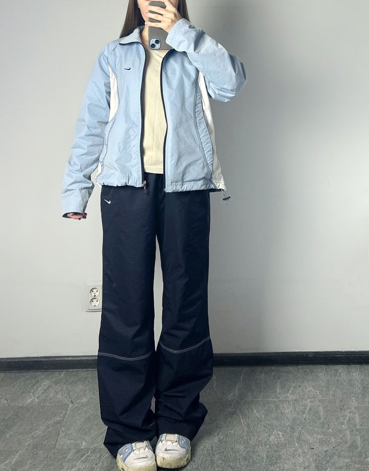 Nike × Vintage Vintage Nike nylon Olympic sweatpants suit rare 90s Size L / US 10 / IT 46 - 3 Thumbnail