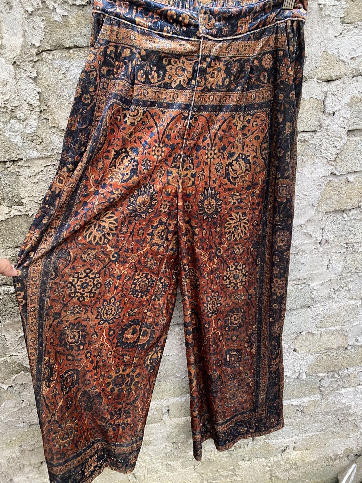 Japanese Brand × Le Grande Bleu (L.G.B.) GOA Abstract Wide Leg Flare Pant Size 30" / US 8 / IT 44 - 11 Thumbnail