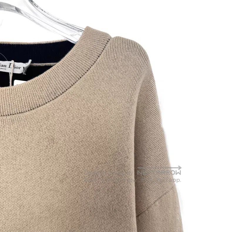 Dior Dior Animal Series Light Brown Back Printed Cashmere Round Size XS / US 0-2 / IT 36-38 - 3 Thumbnail