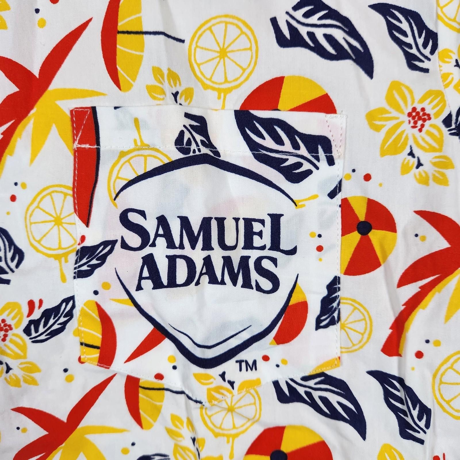 The Unbranded Brand Sam Adams Summer Shandy Hawaiian Tropical Shirt Size Medium Size US M / EU 48-50 / 2 - 3 Thumbnail