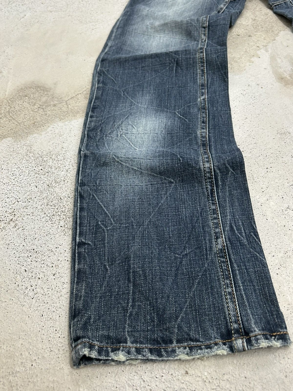 GOSTAR DE FUGA Memory Special Washed Black Clawn Marks Distressed Size US 30 / EU 46 - 5 Thumbnail