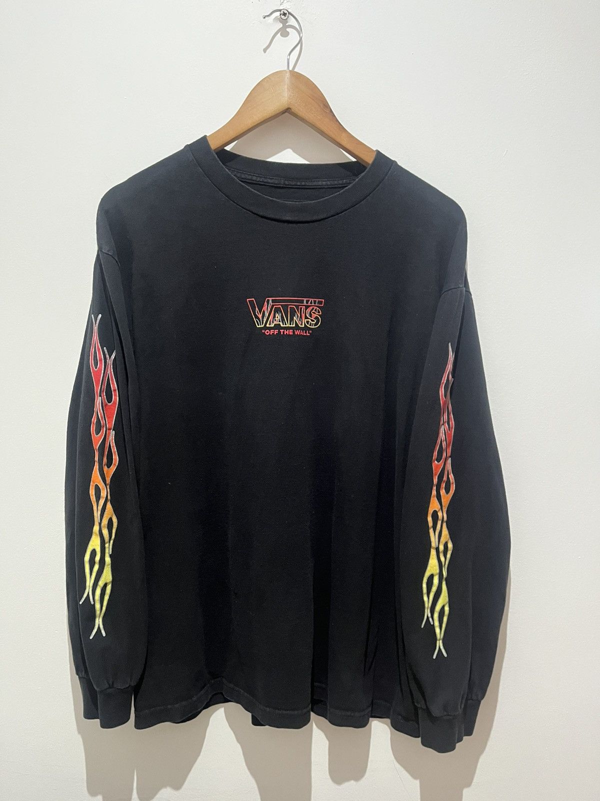 Vans × Wtaps Wtaps x Vans flame long sleeve tee | Grailed