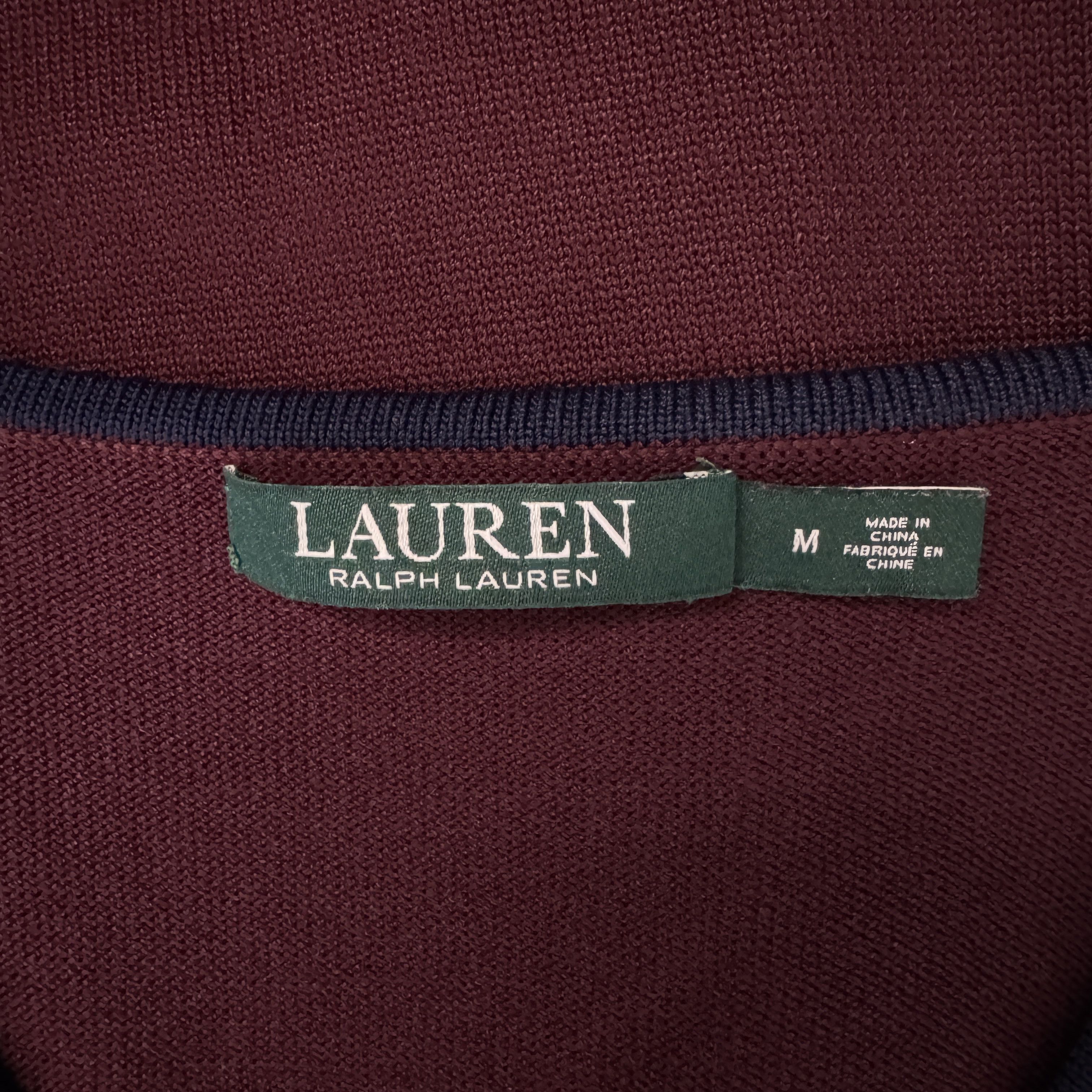 Lauren Ralph Lauren Ralph Lauren women's dress Bordeaux/Blue knit spring summer Size M / US 6-8 / IT 42-44 - 5 Thumbnail