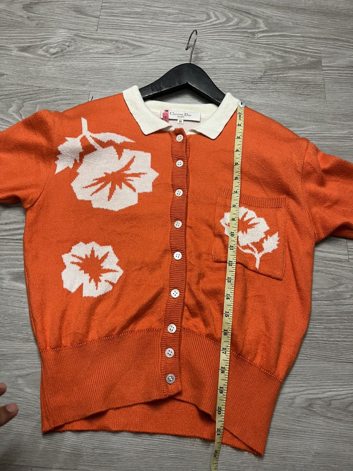 Christian Dior Monsieur Christian Dior Sport Floral Knit Size M / US 6-8 / IT 42-44 - 7 Thumbnail