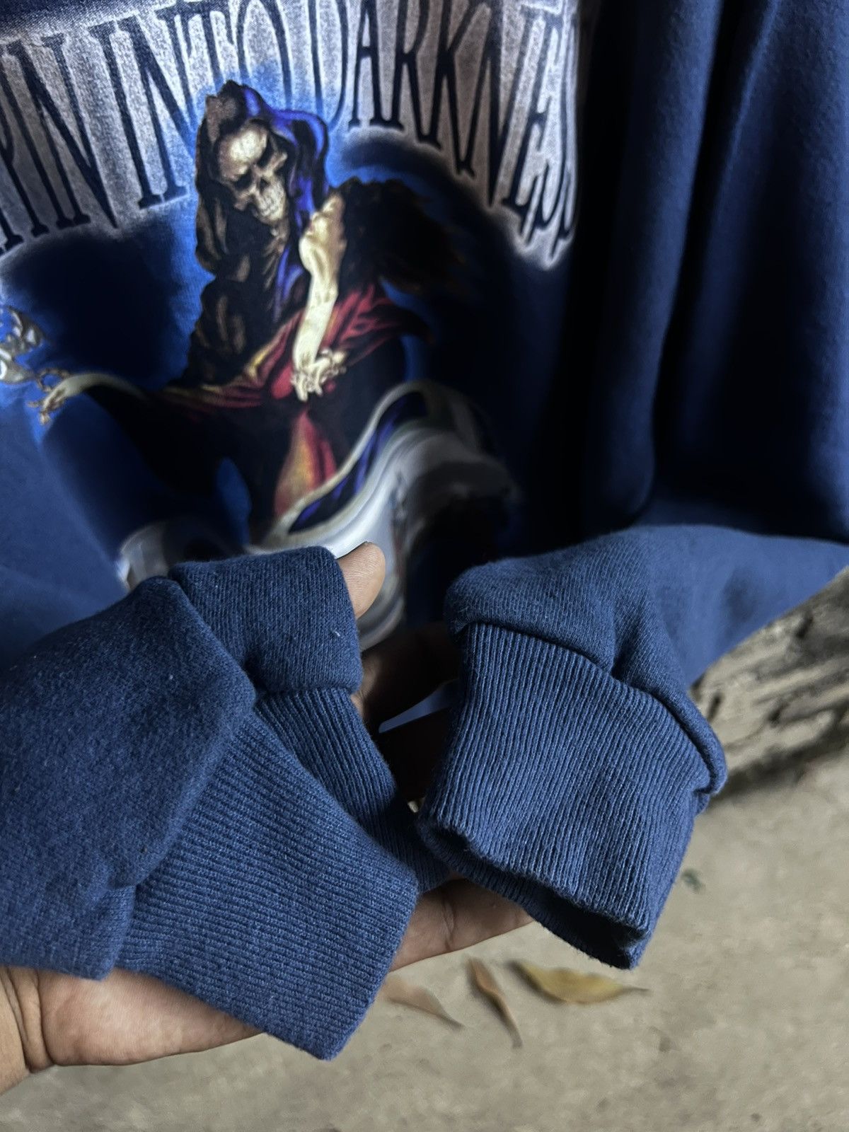 Vintage RARE VINTAGE SLIPPIN INTO DARKNESS BY ROLLIN HARD PHANTON Size US XL / EU 56 / 4 - 6 Thumbnail