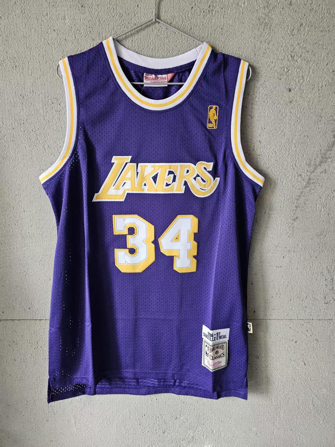NBA Lakers #34 Shaquille O'Neal Jersey Size US S / EU 44-46 / 1 - 1 Thumbnail