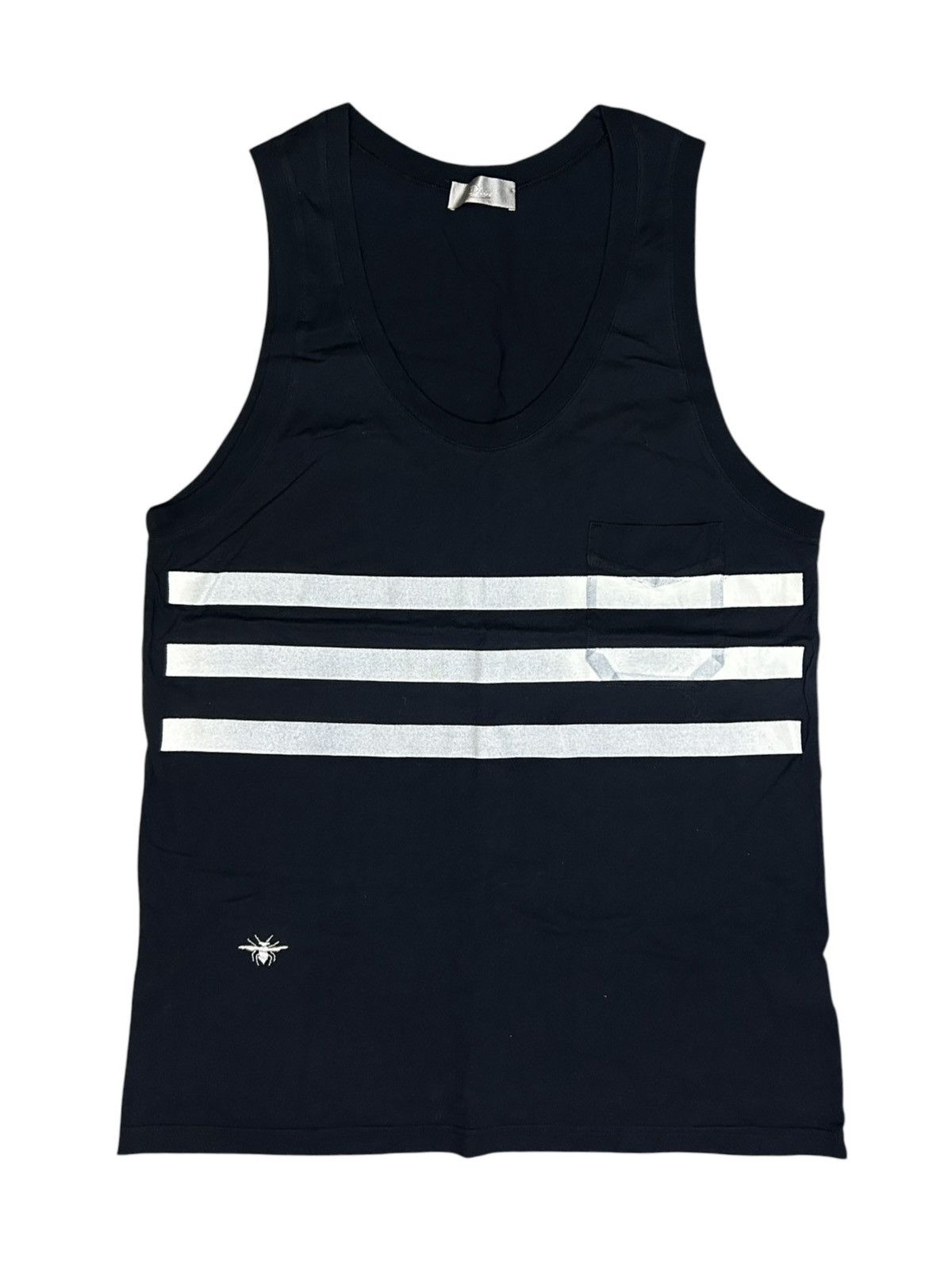 Dior S/S 06 Hedi Stripe Tank Top Size US XXS / EU 40 - 1 Thumbnail
