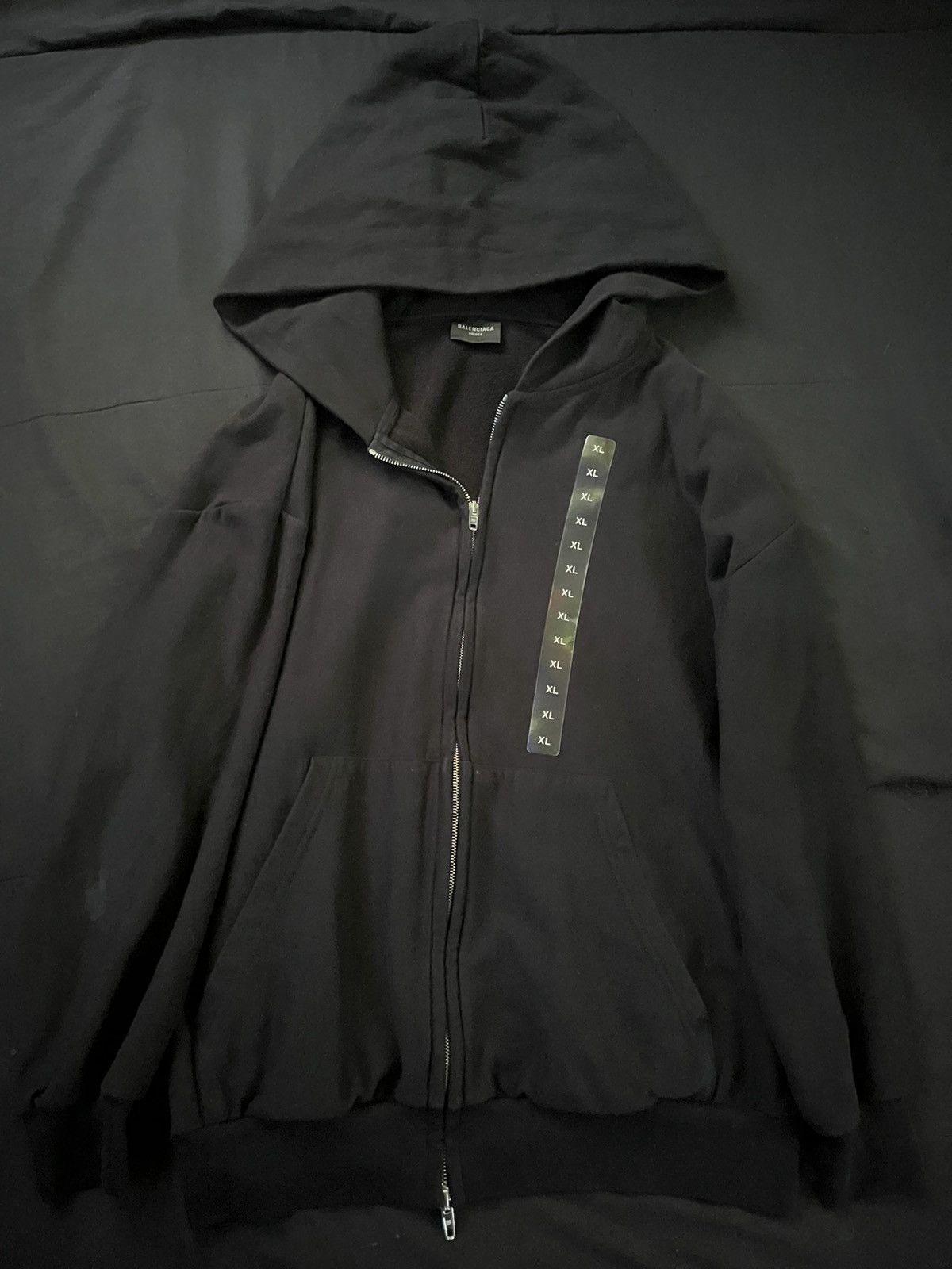 Balenciaga Balenciaga XL Size Tag Hoodie Size US XXS / EU 40 - 1 Thumbnail