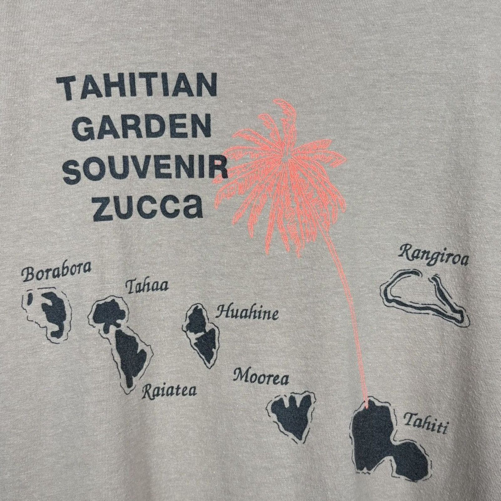 CABANE de ZUCCa × Issey Miyake × Japanese Brand 🇯🇵CABANE DE ZUCCA Tahitian Garden T Size US M / EU 48-50 / 2 - 3 Thumbnail