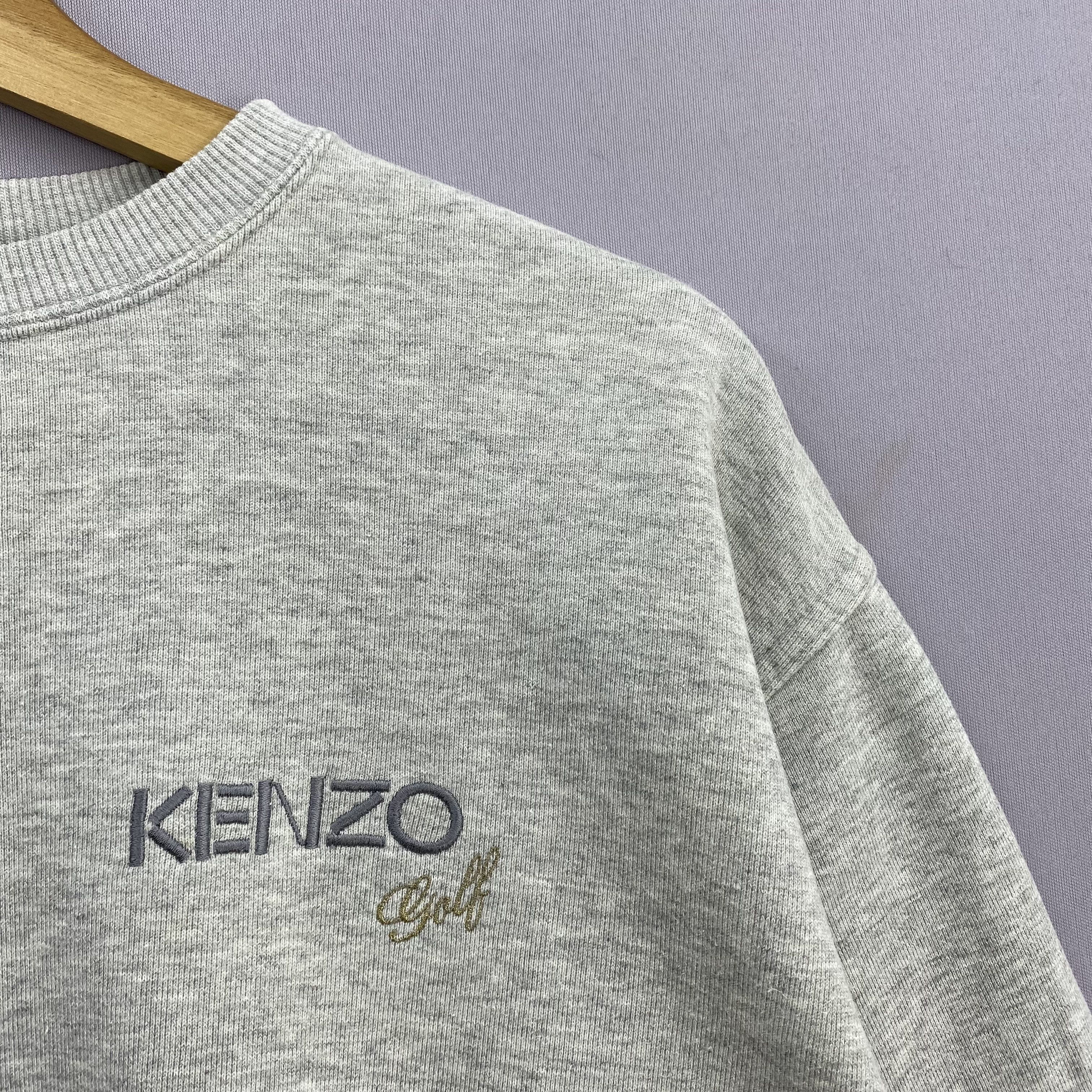 Kenzo Vintage Kenzo Golf Embroidered Sweatshirt Japanese Designer Size US M / EU 48-50 / 2 - 5 Thumbnail