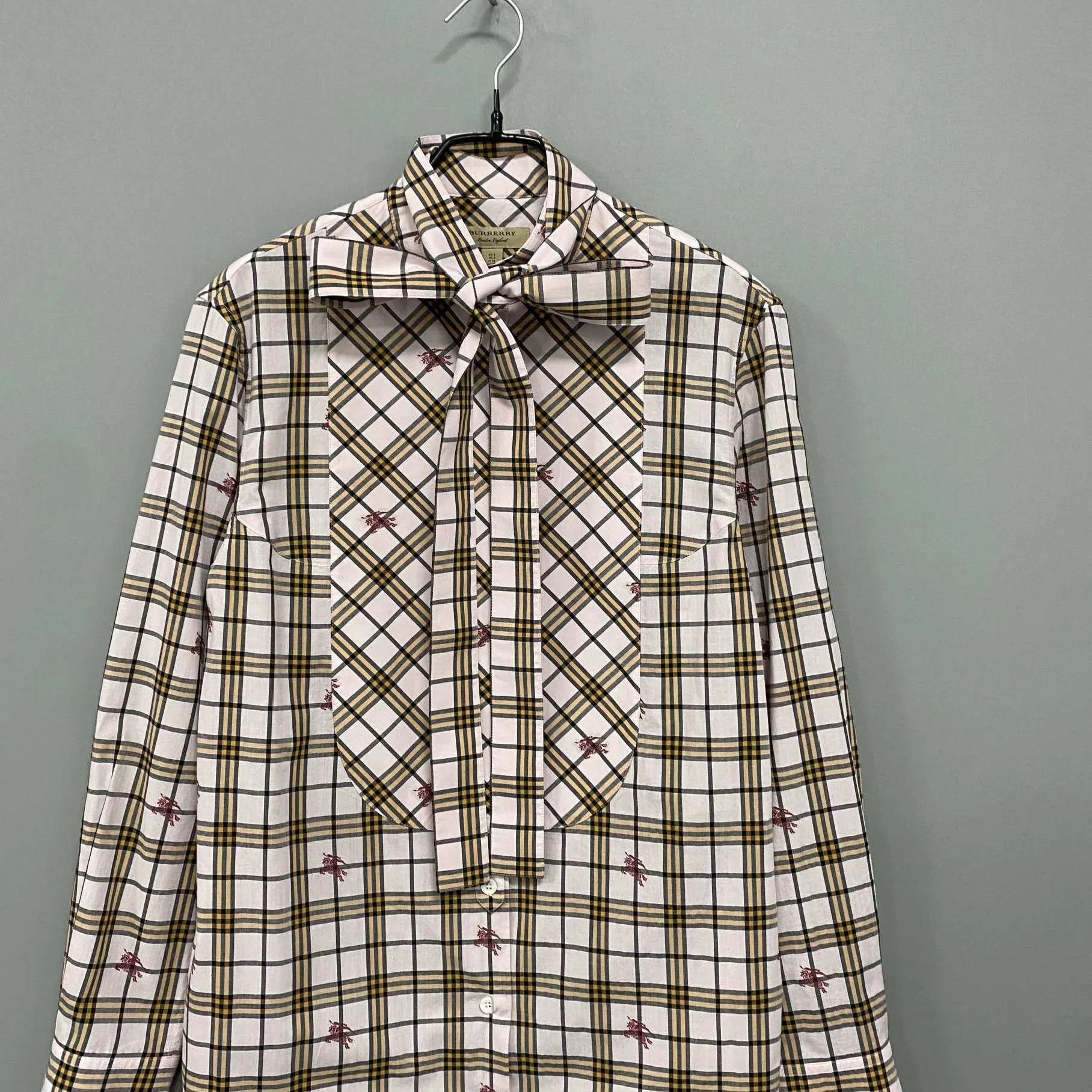 Burberry Burberry pink Horseferry check dress women's UK4 Size XS / US 0-2 / IT 36-38 - 2 Thumbnail
