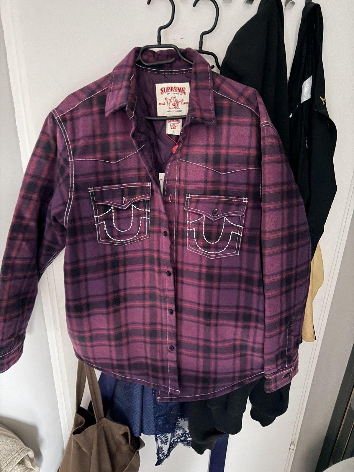 Supreme True Religion Purple | Grailed