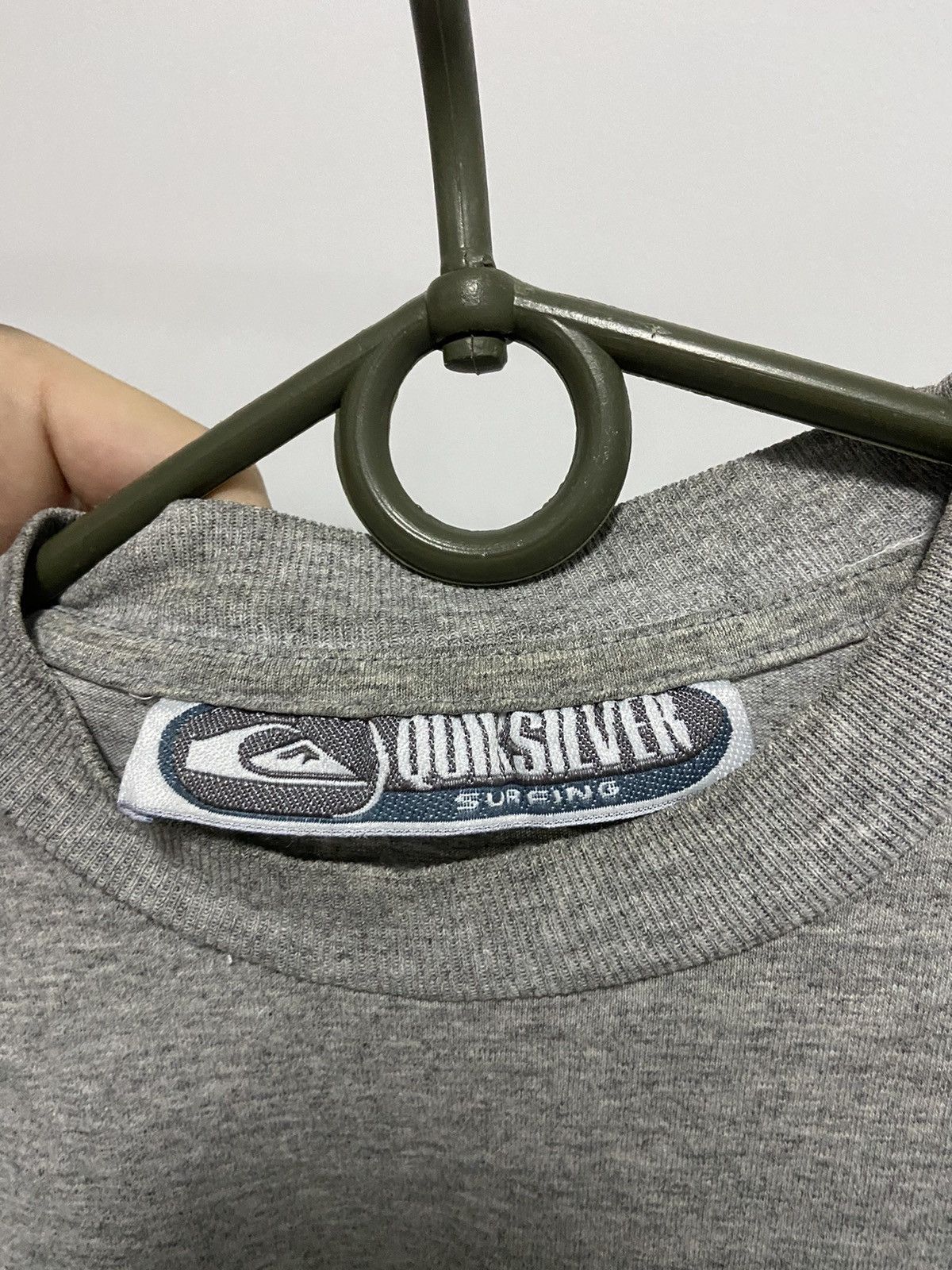 Quiksilver × Vintage Quiksilver t shirt big logo vintage tee skate Size US M / EU 48-50 / 2 - 5 Thumbnail