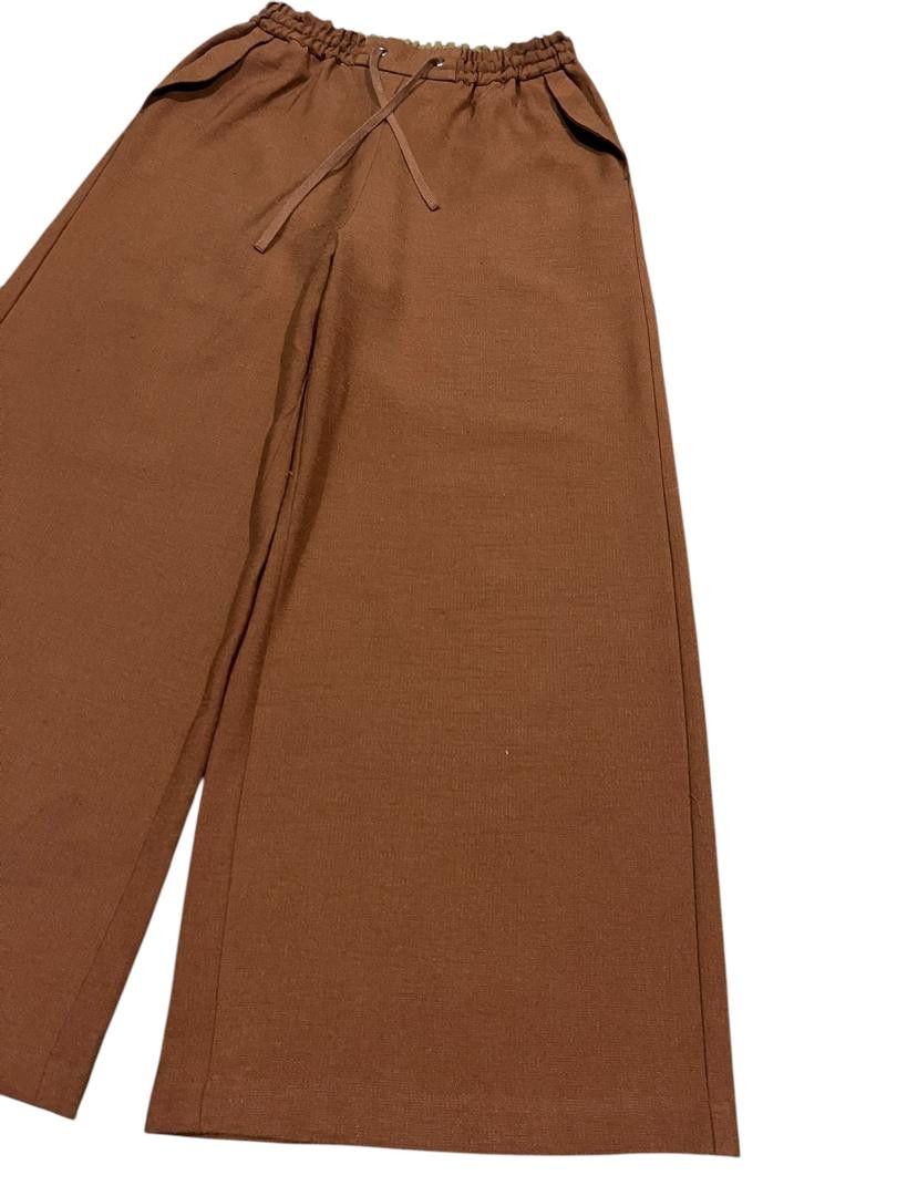 Beams Plus × Japanese Brand Beams Heart Orange Brick Wide Leg Pants Size 25" / US 0 / IT 36 - 5 Thumbnail