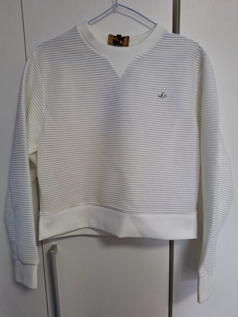 Other Vivienne Westwood White waffle hoodie Size XS / US 0-2 / IT 36-38 - 1 Thumbnail