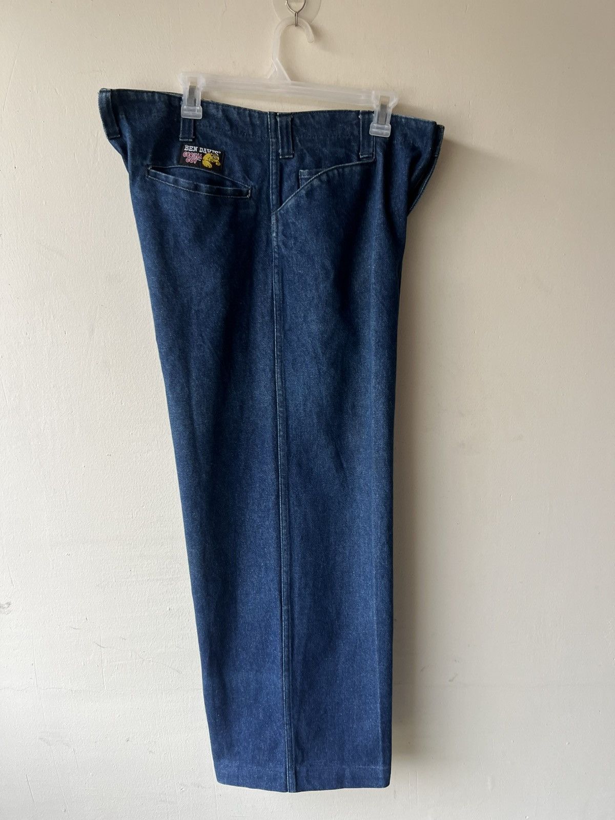 Ben Davis Vintage 90s Ben Davis Heavy Denim Gorilla Cut Baggy Jeans Size US 35 - 22 Thumbnail