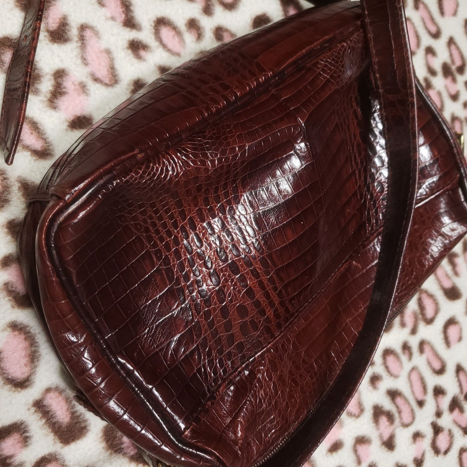 Vintage Vtg Portofino Collection by Austin Designs Alligator Bag Size ONE SIZE - 7 Thumbnail