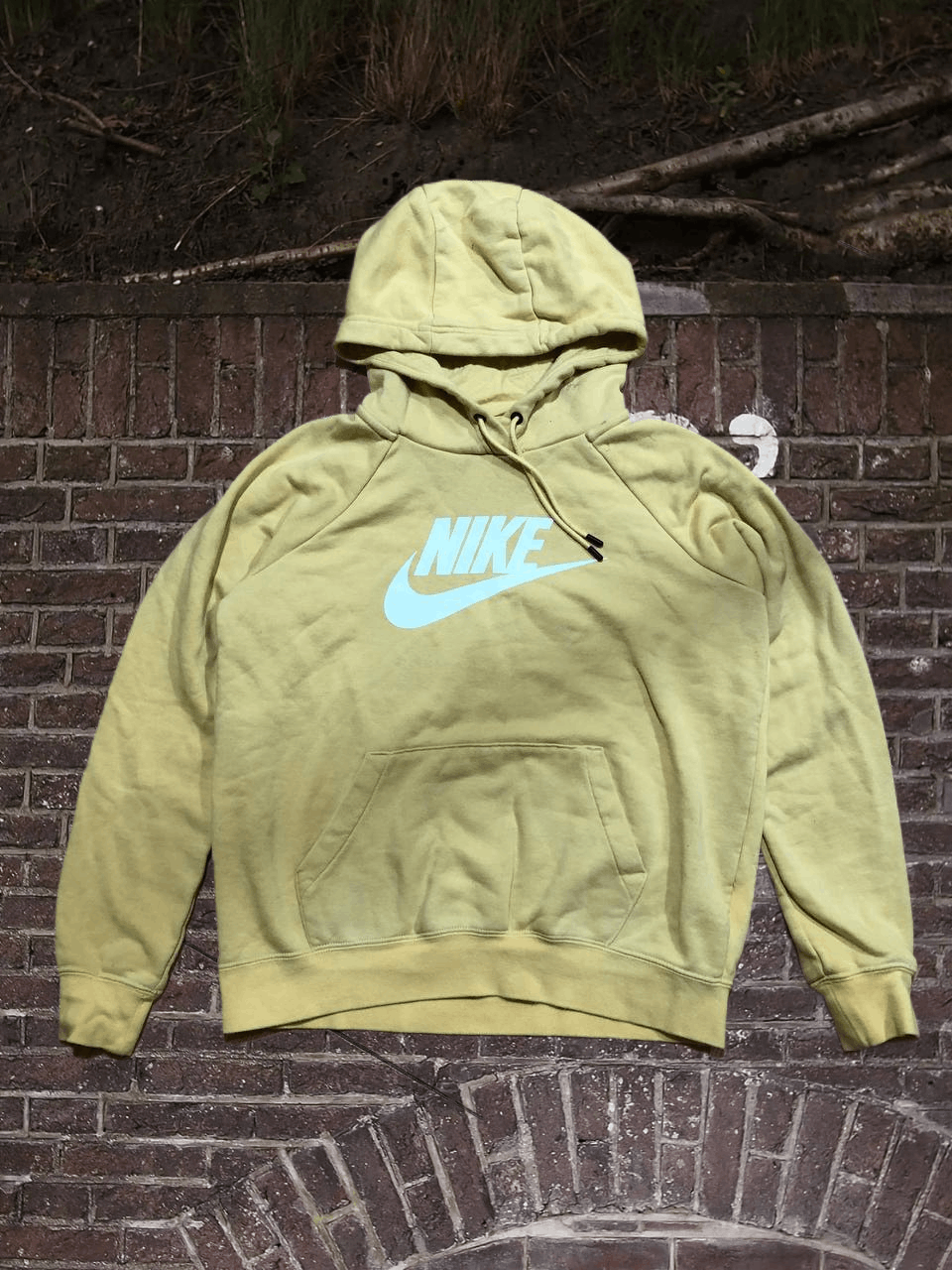 Nike Nike Hoodie Mens Pullover Sweatshirt Big Logo Swoosh Size US S / EU 44-46 / 1 - 1 Thumbnail