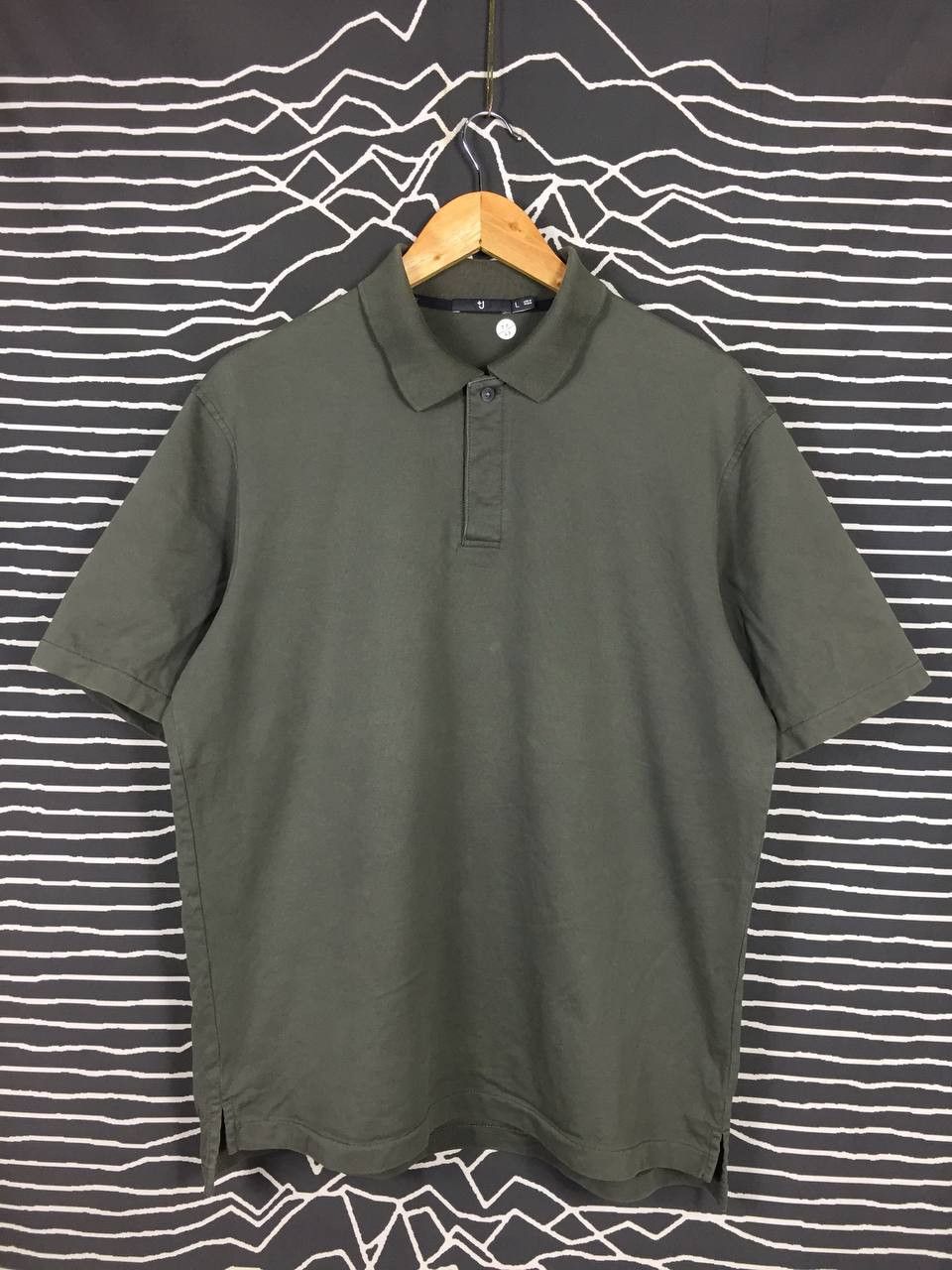 Japanese Brand × Jil Sander × Uniqlo J+ Jil Sander Uniqlo Casual Plain Polo Tee Size US L / EU 52-54 / 3 - 2 Thumbnail