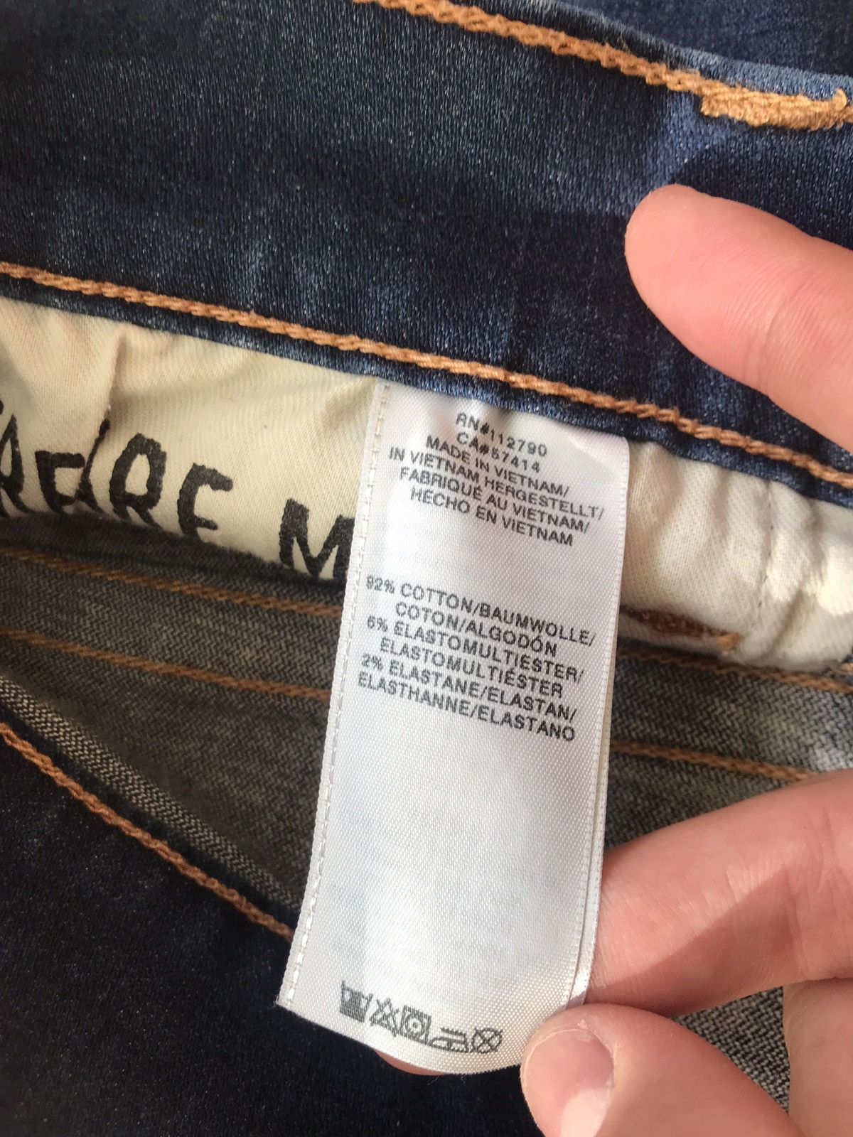 True Religion × Vintage Vintage True Religion Rocco No Flap SE Jeans Size US 34 / EU 50 - 11 Thumbnail