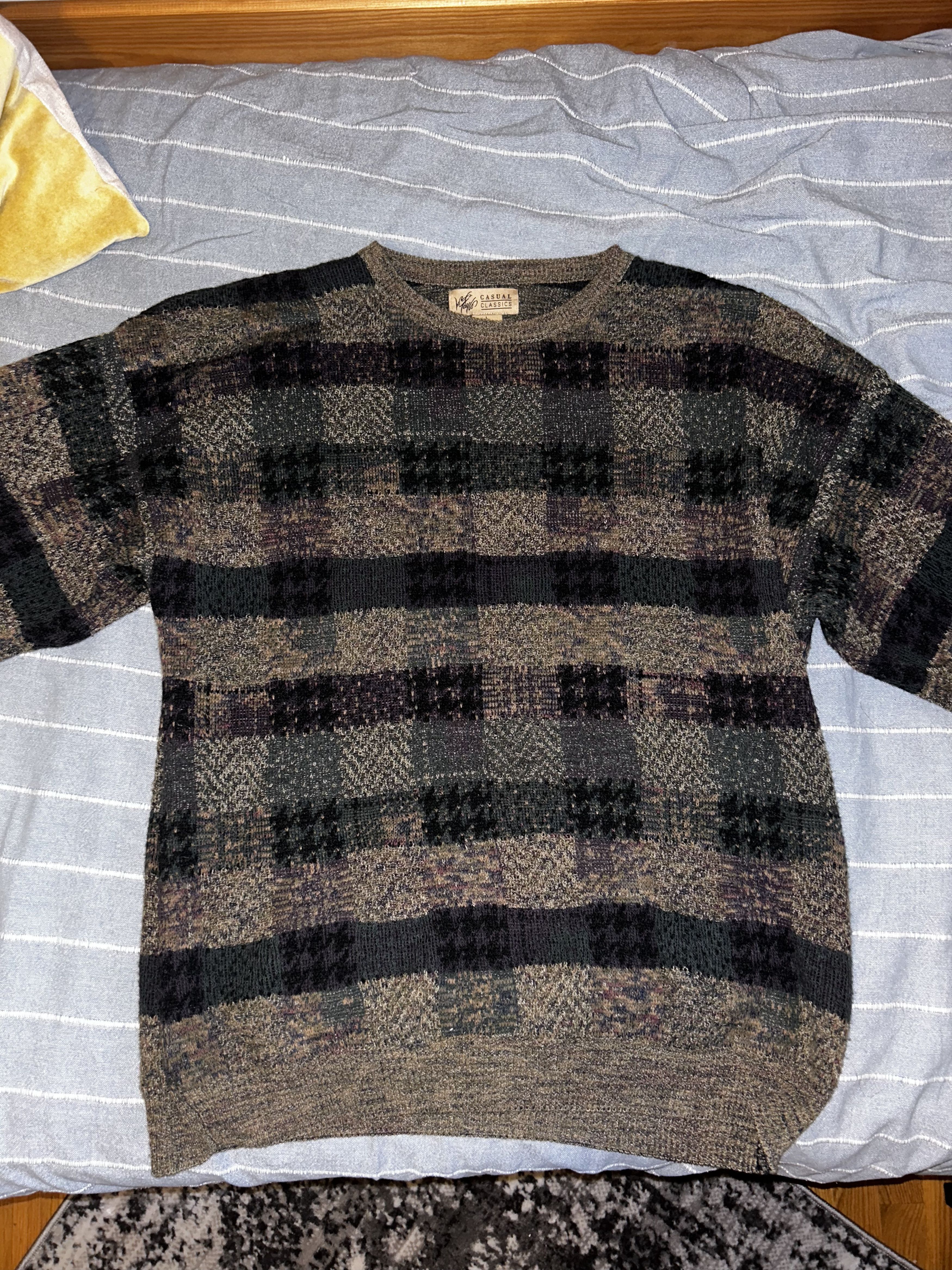 Lord & Taylor × Vintage Vintage Sweater Size US L / EU 52-54 / 3 - 1 Thumbnail