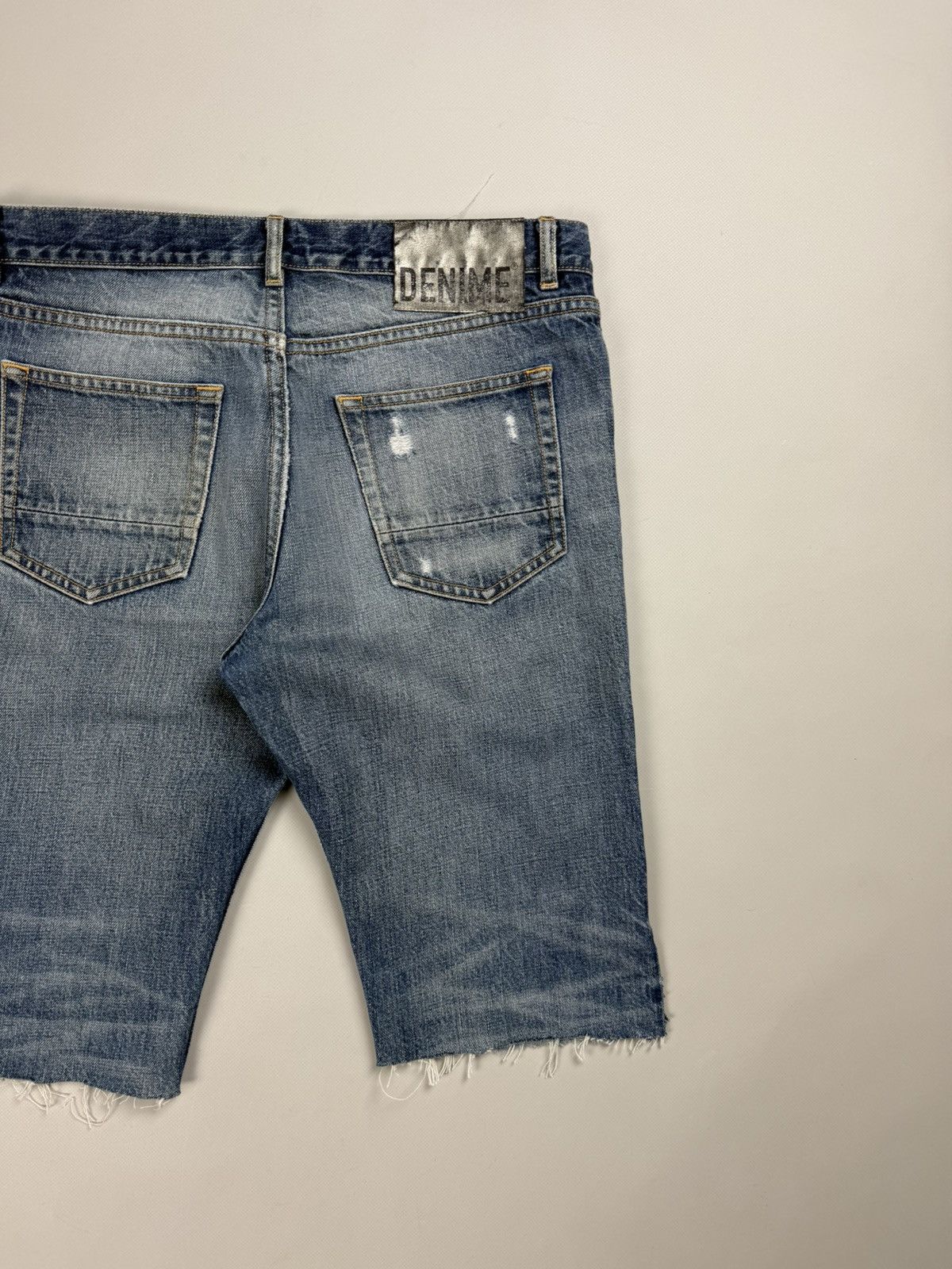 Designer × Golden Goose GGDB Golde Goose Deluxe Brand Men’s Distressed Denim Shorts Size US 30 / EU 46 - 16 Thumbnail
