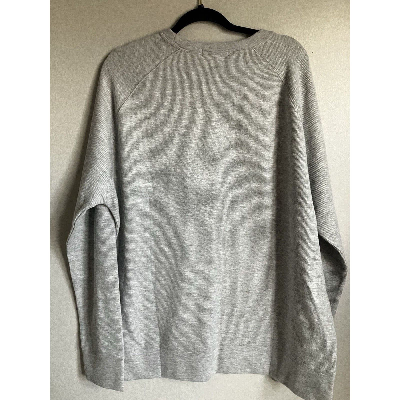 Banana Republic NWT Banana Republic men's pullover Long Sleeve grey 2XL Size US XXL / EU 58 / 5 - 2 Thumbnail