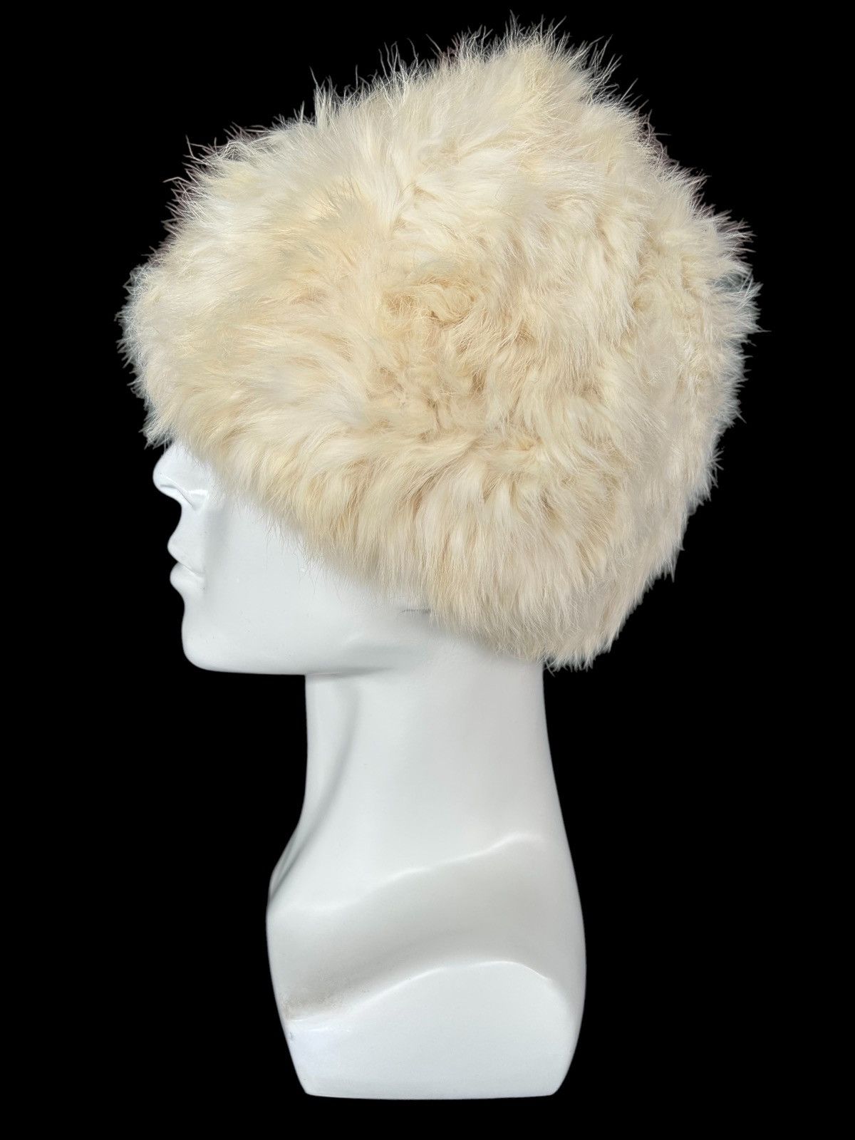 Japanese Brand × Kapital × Vintage CA4LA Mohawk Fake Hair Fur Rare Beanie Hats ☠️☠️ Size ONE SIZE - 1 Thumbnail