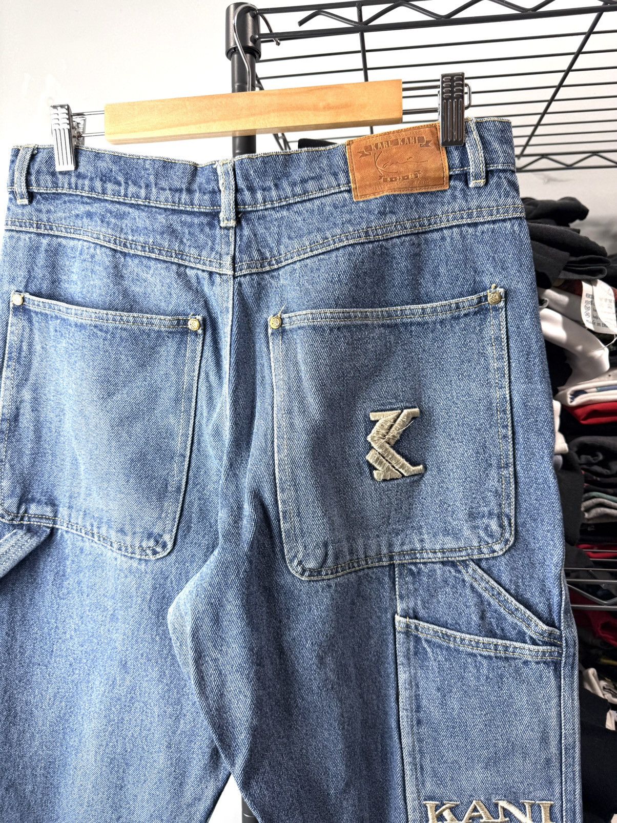 Karl Kani Vintage Karl Kani Denim Pants Rap Hip Hop Style Size US 30 / EU 46 - 6 Thumbnail