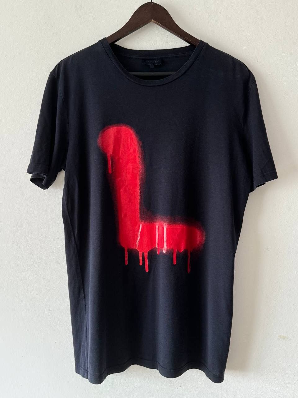 Lanvin 🔥🔥 Lanvin Graffiti Logo T-Shirt Size US L / EU 52-54 / 3 - 1 Thumbnail